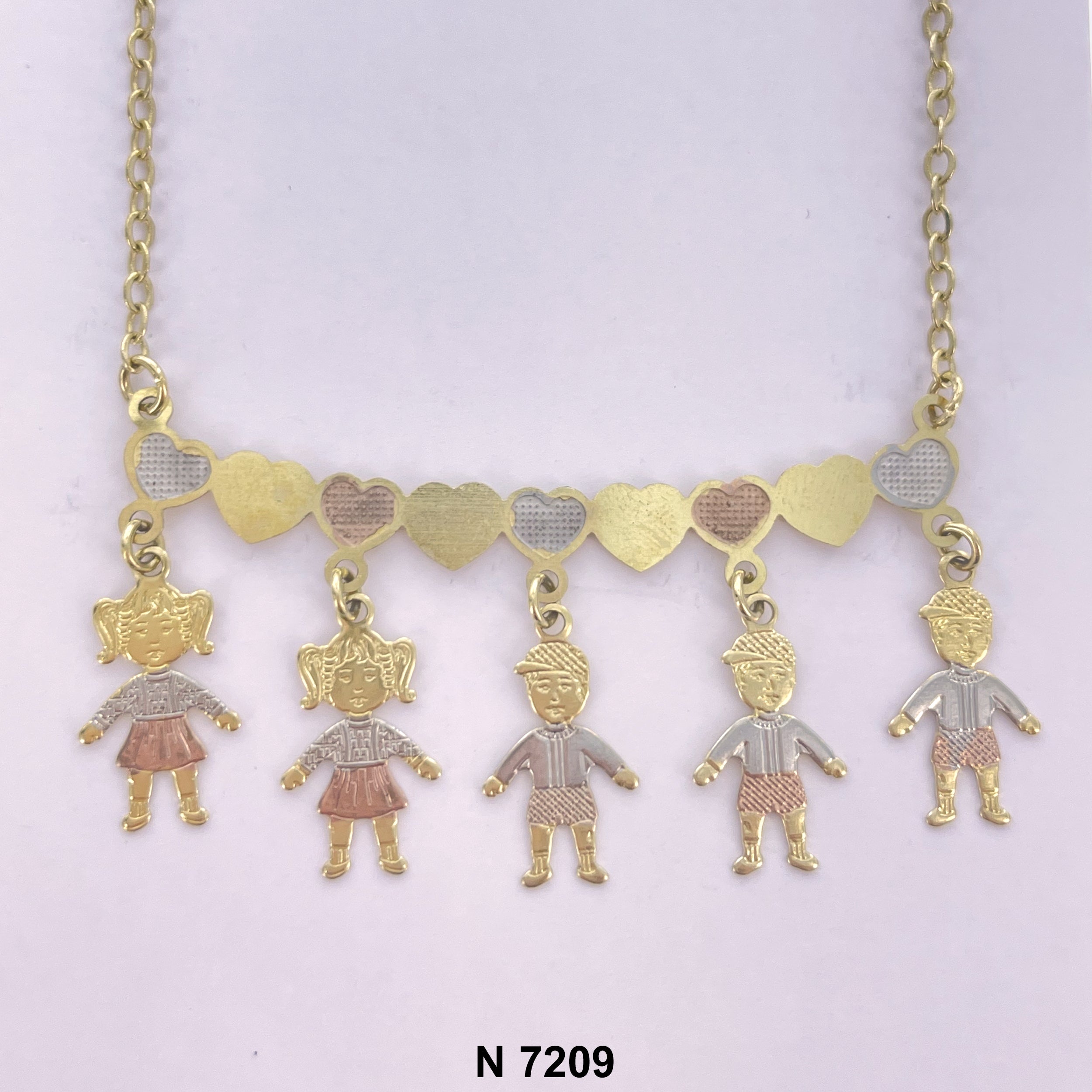 2 Girls 3 Boys Necklace N 7209