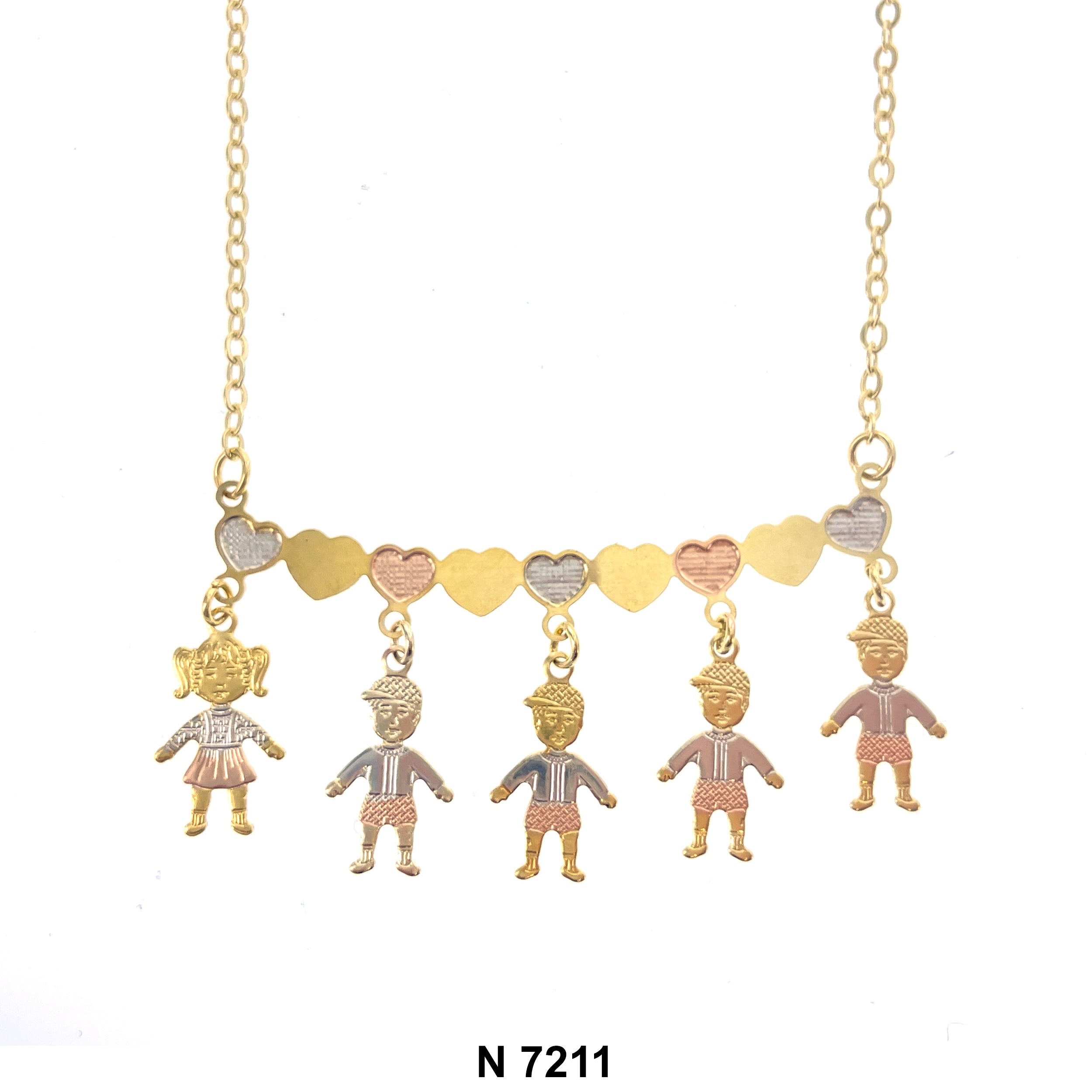 1 Girl 4 Boys Necklace N 7211