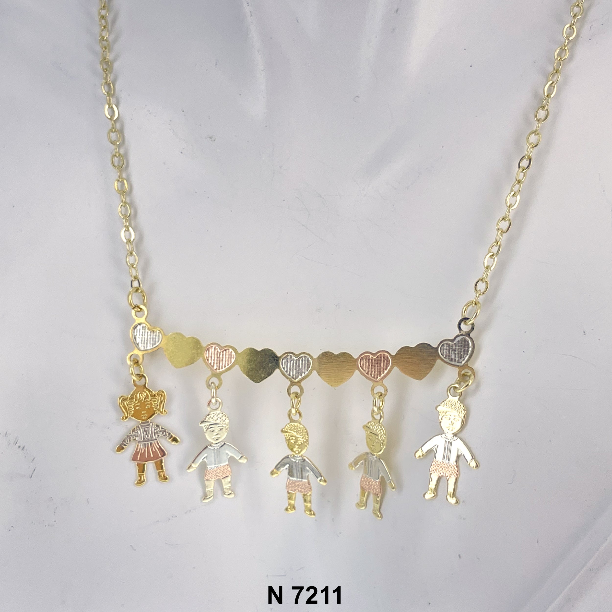 1 Girl 4 Boys Necklace N 7211