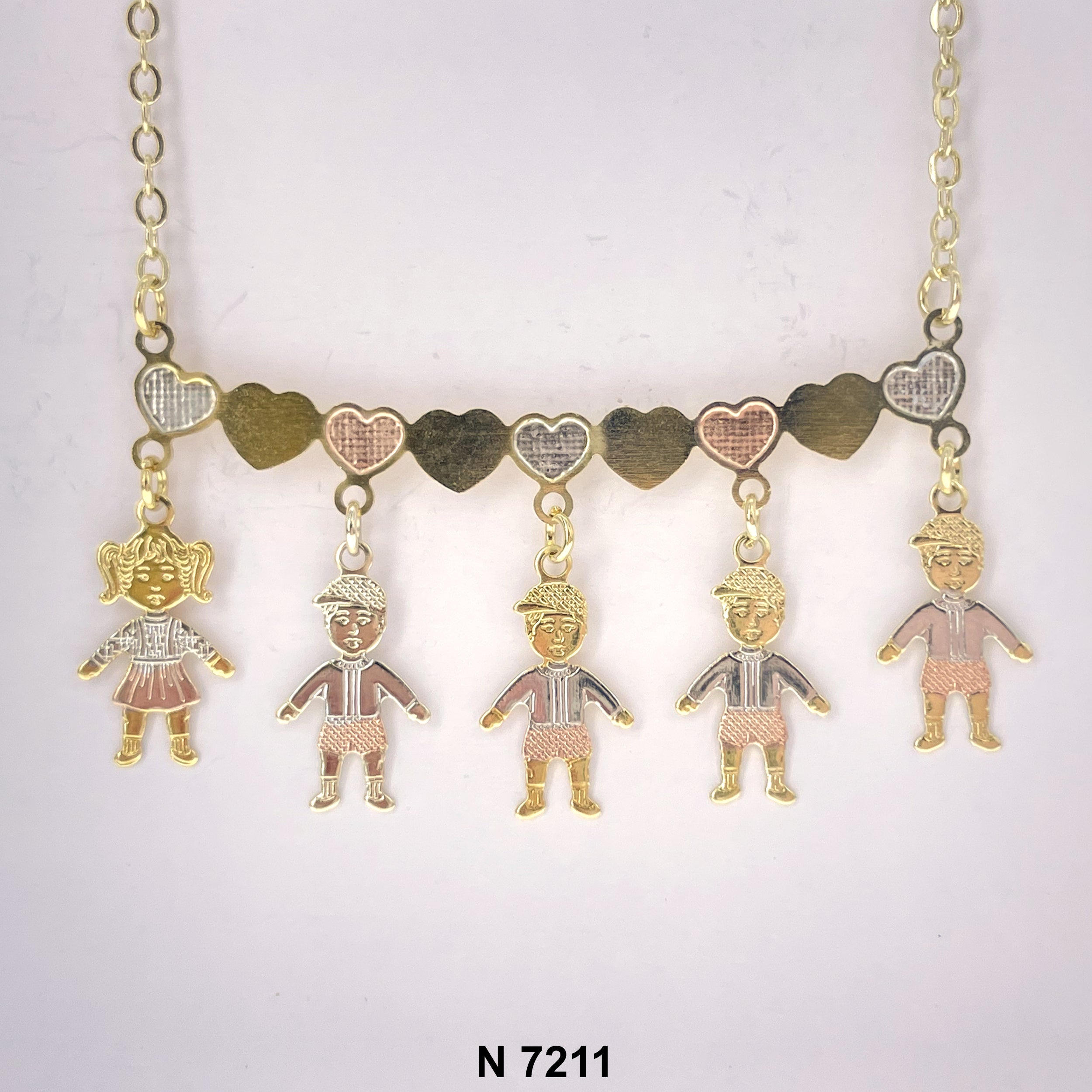 1 Girl 4 Boys Necklace N 7211