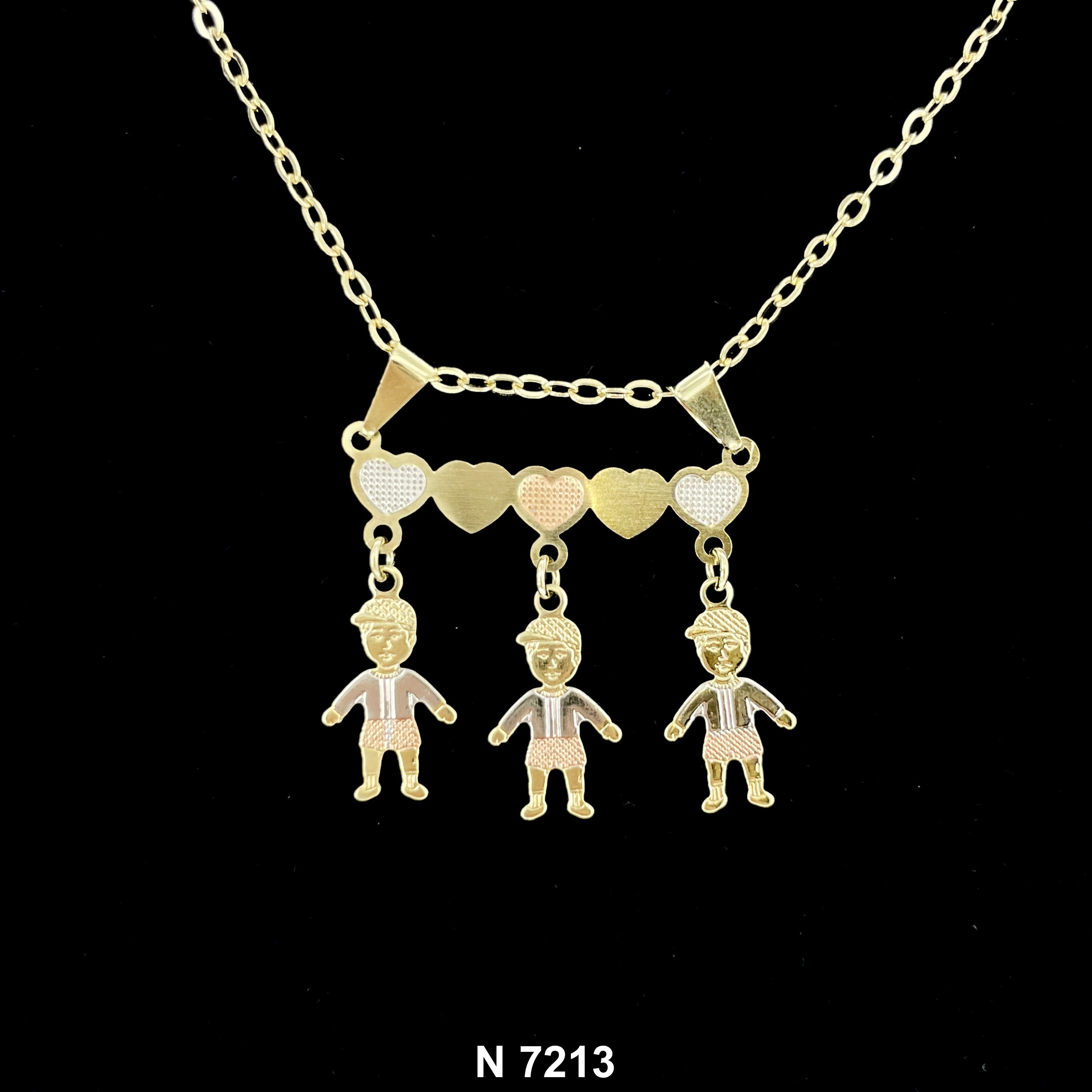 3 Boys Necklace N 7213