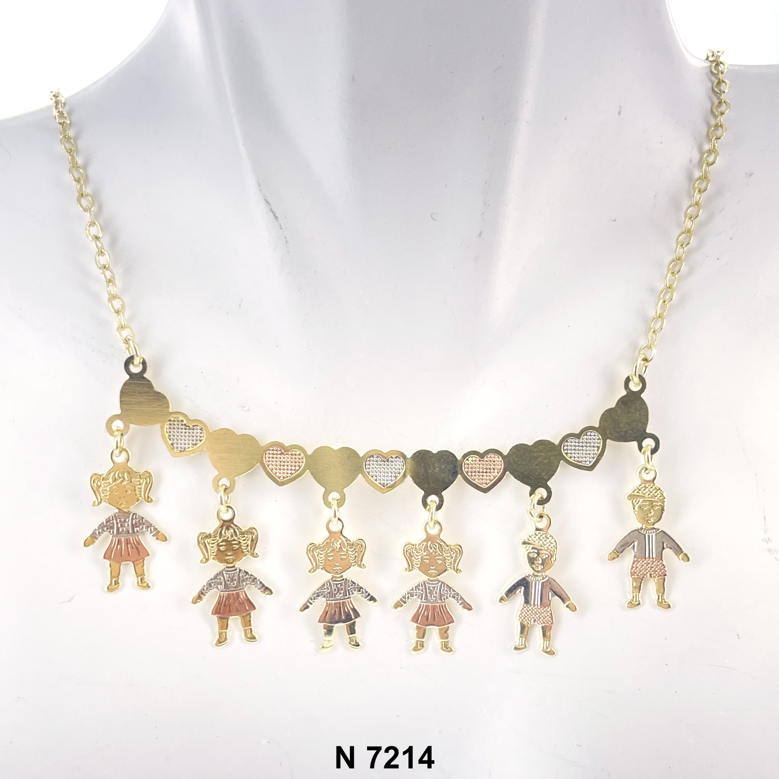 4 Girls 2 Boys Necklace N 7214