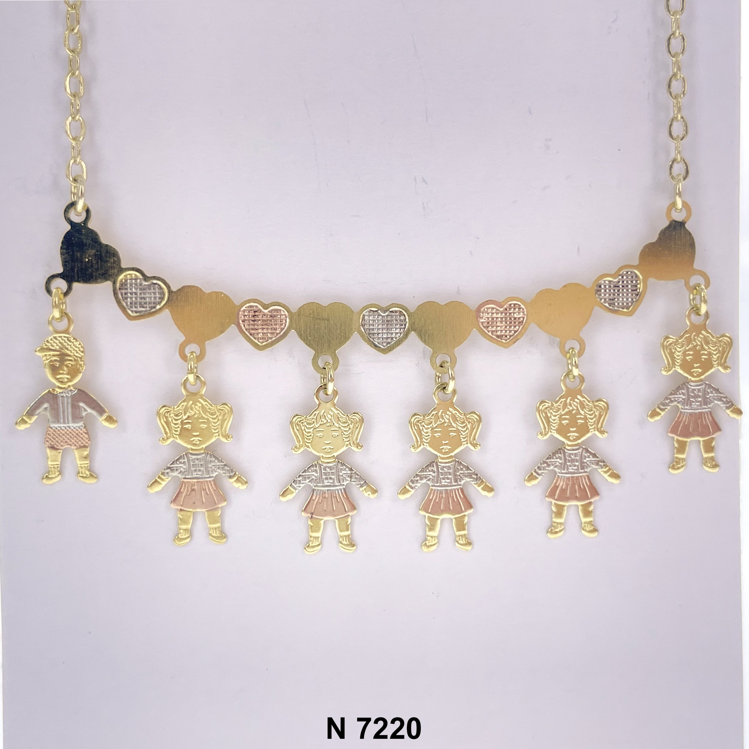 5 Girls 1 Boy Necklace N 7220