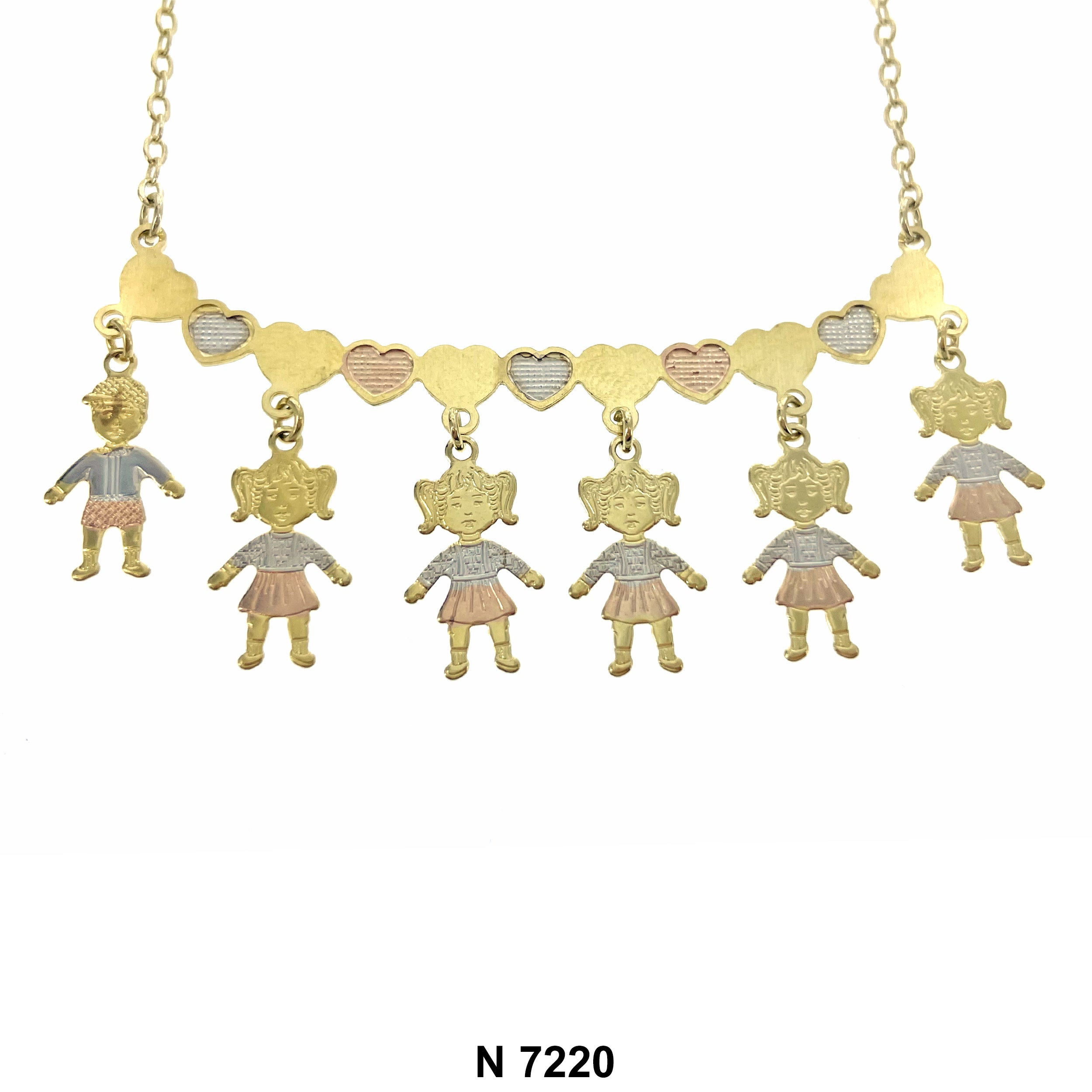 5 Girls 1 Boy Necklace N 7220