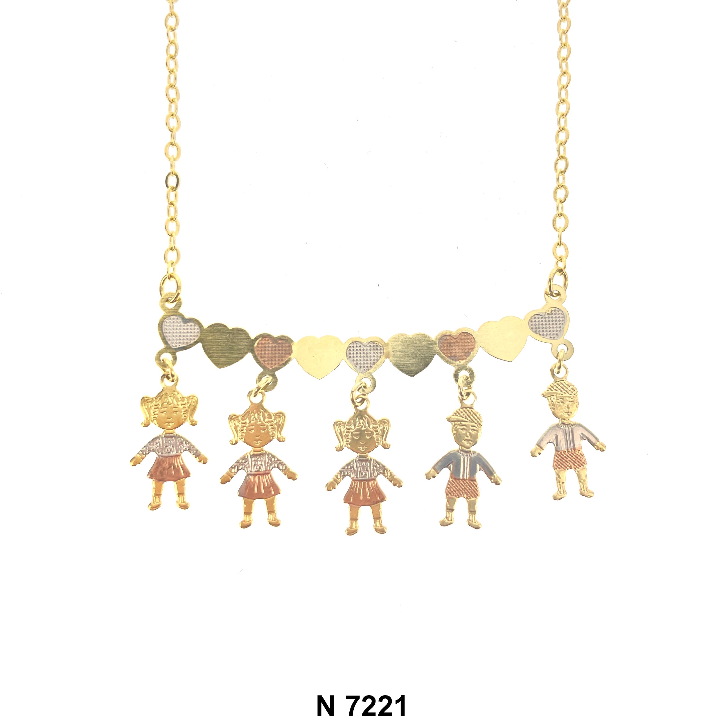 3 Girls 2 Boys Necklace N 7221