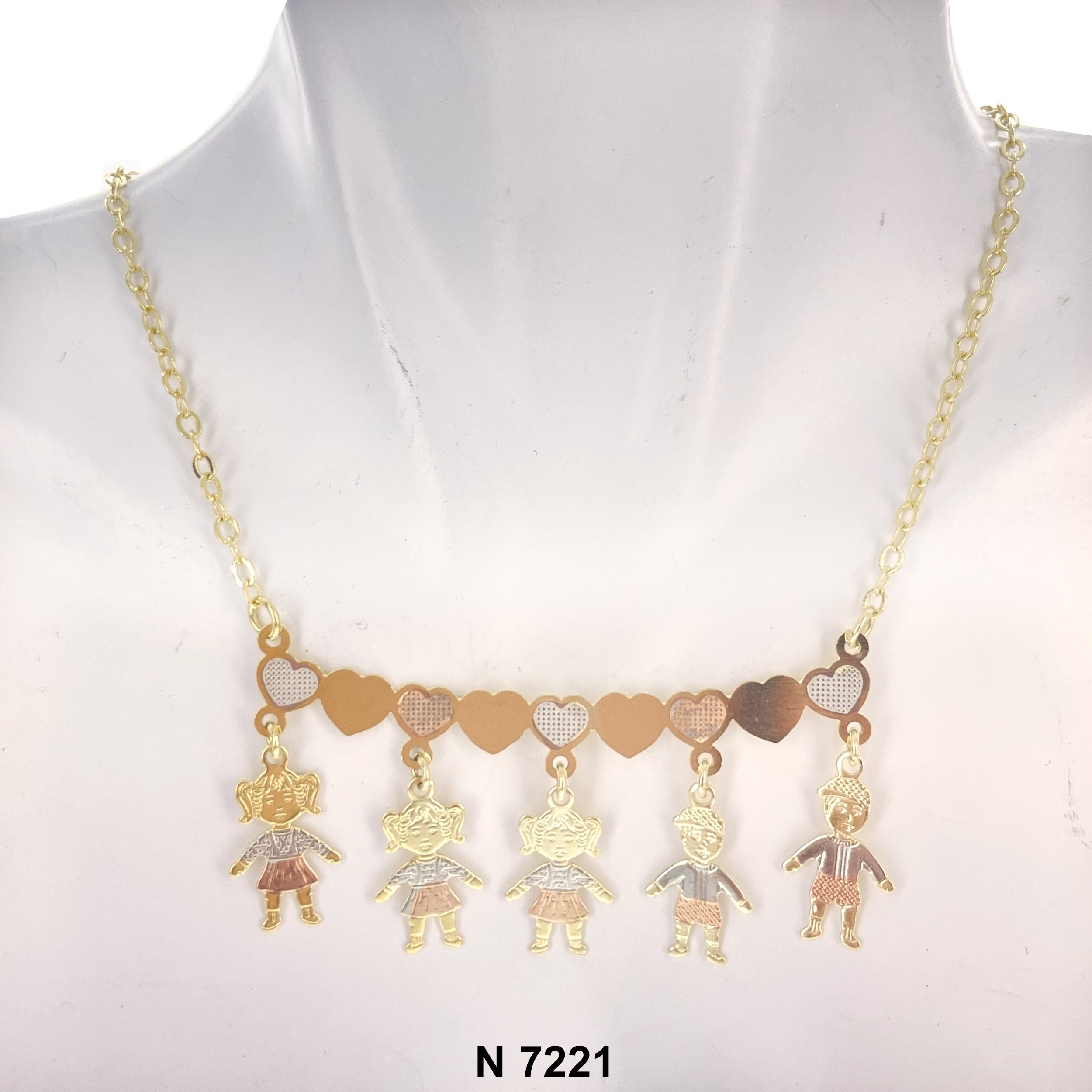 3 Girls 2 Boys Necklace N 7221