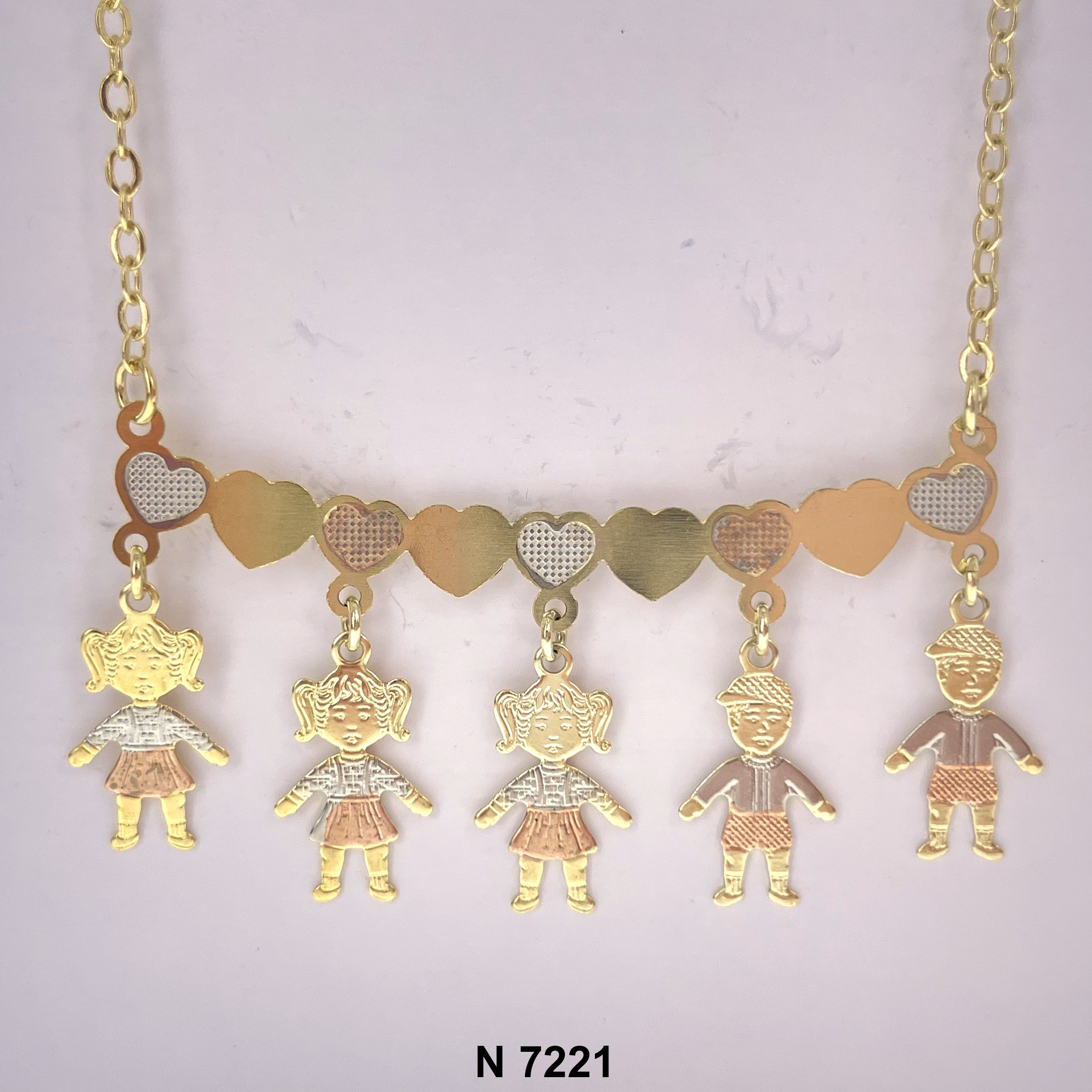 3 Girls 2 Boys Necklace N 7221