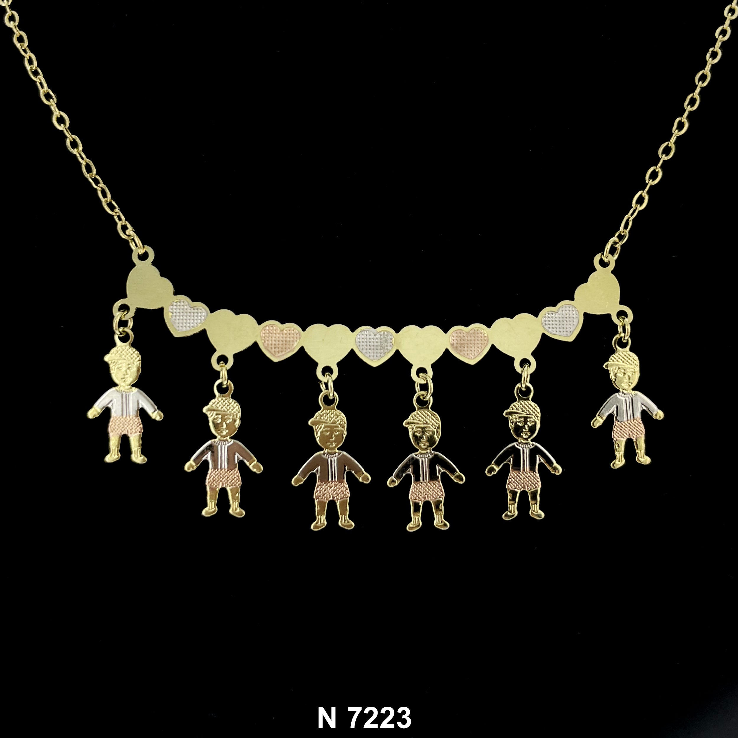 6 Boys Necklace N 7223