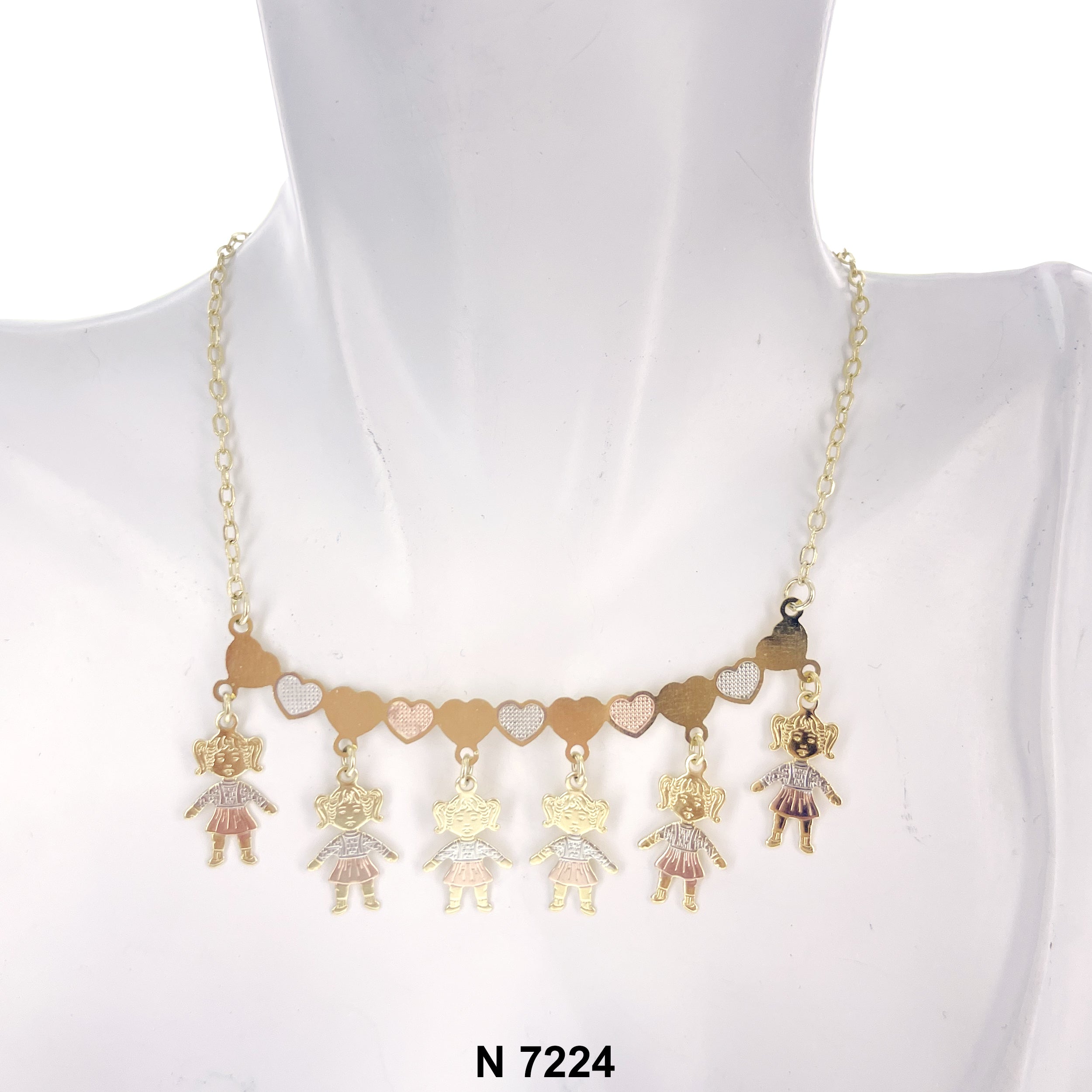 6 Girls Necklace N 7224