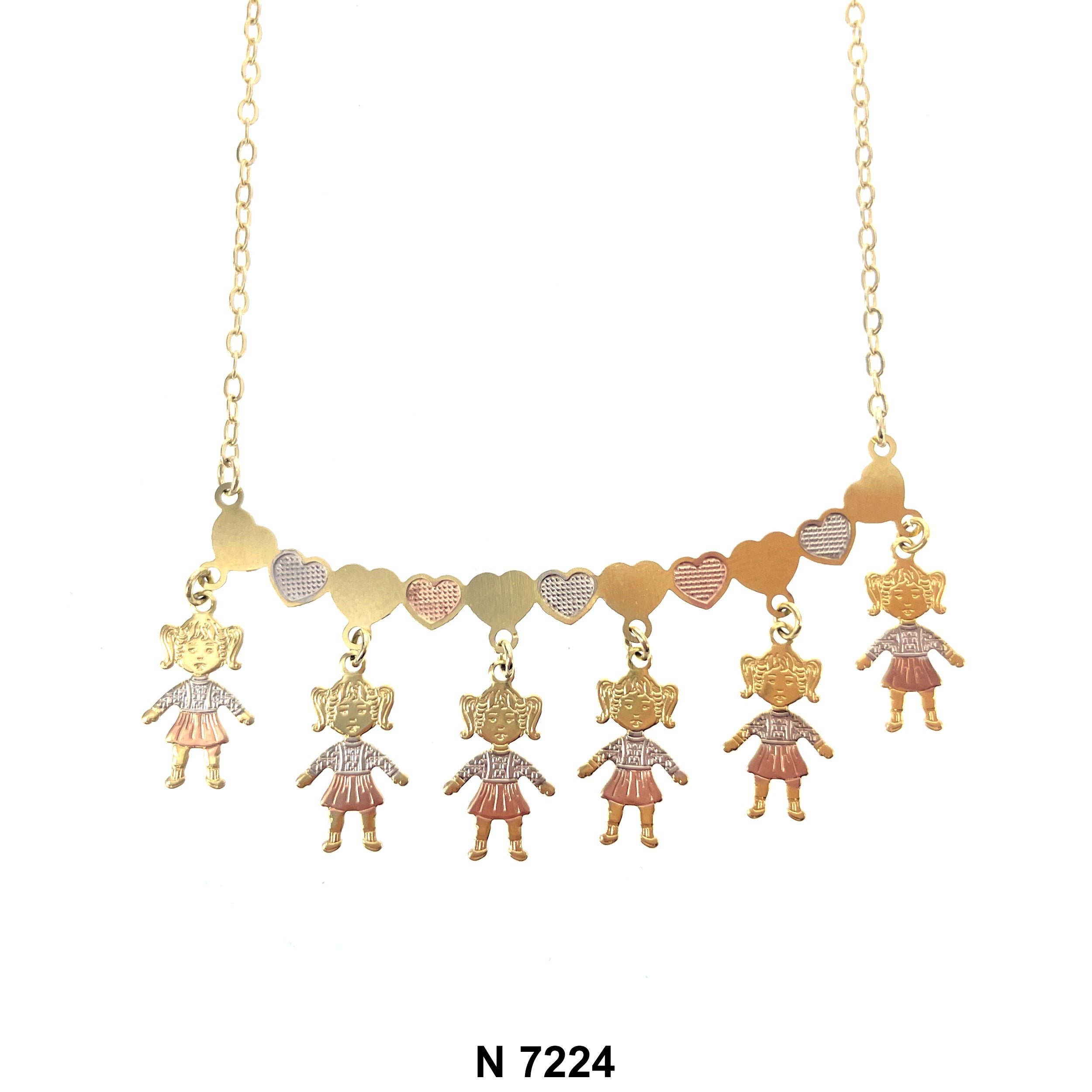 6 Girls Necklace N 7224