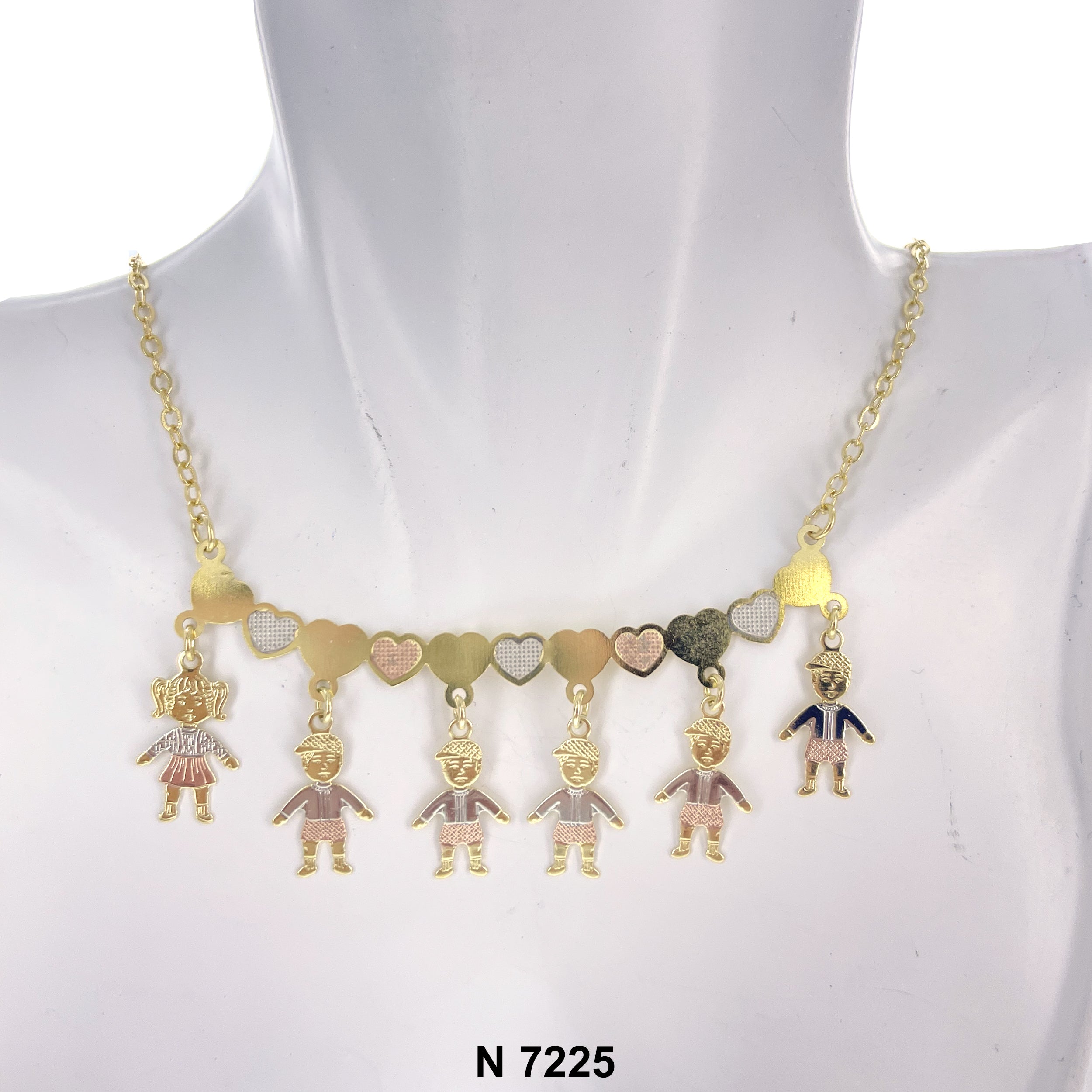 1 Girl 5 Boys Necklace N 7225