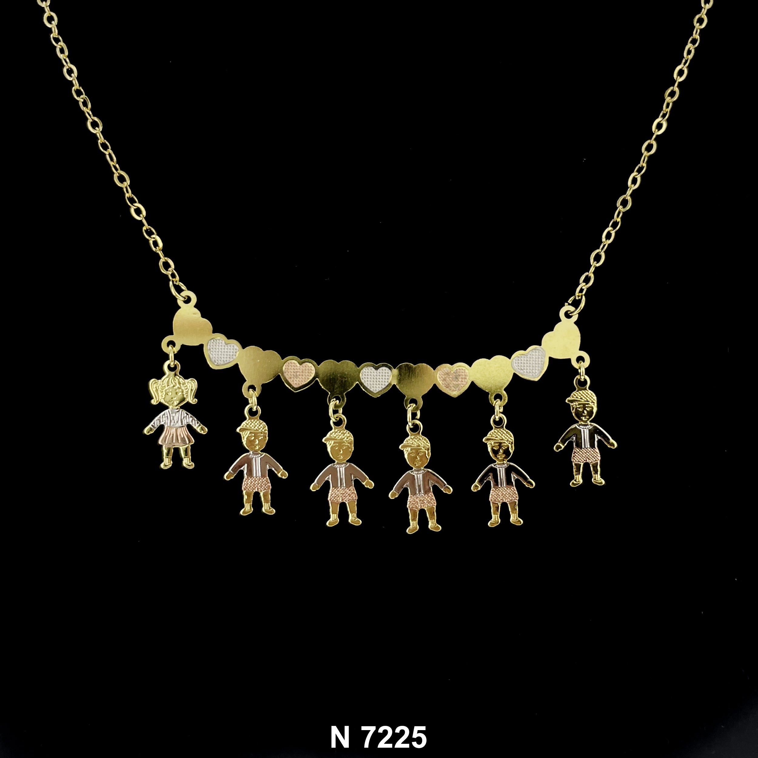 1 Girl 5 Boys Necklace N 7225