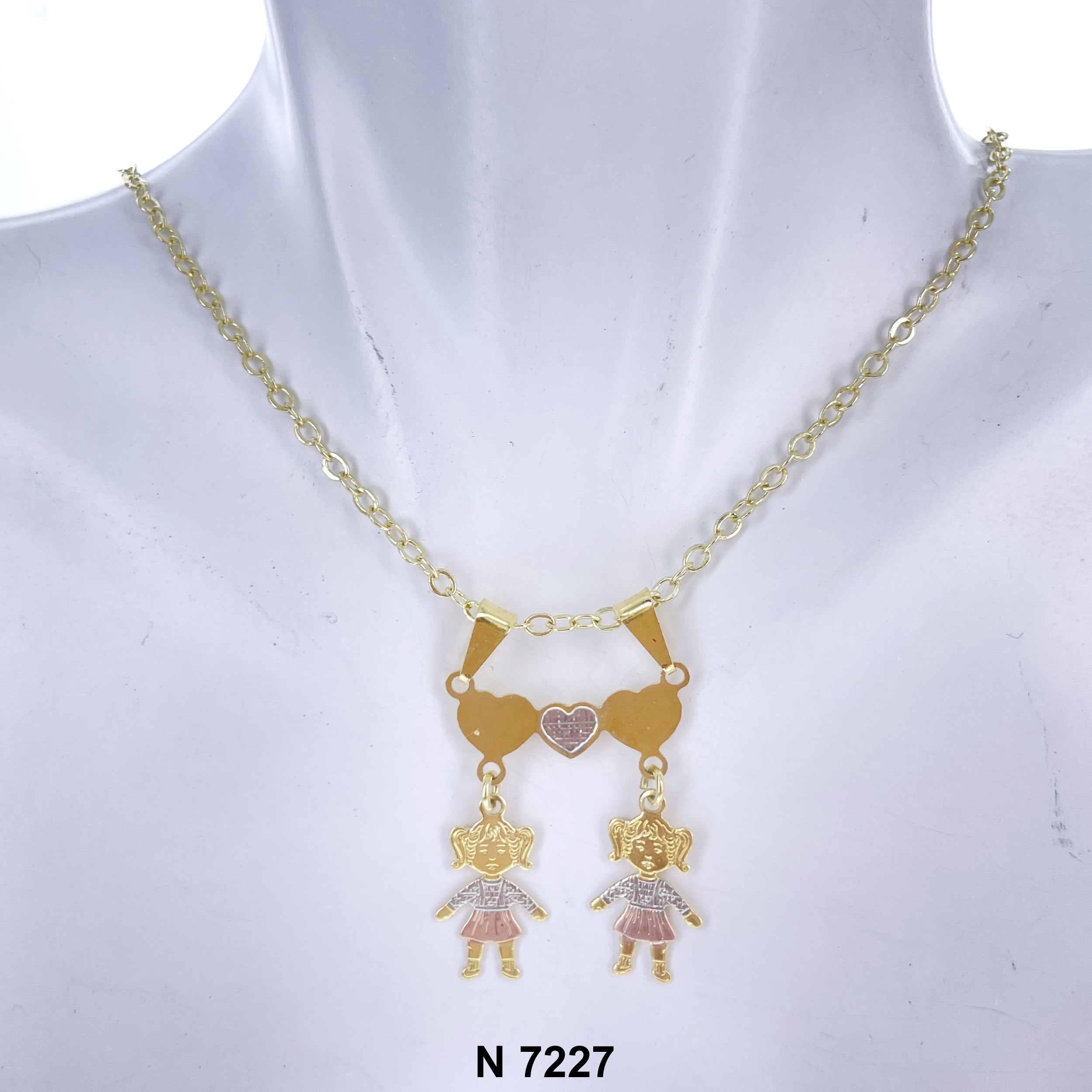 2 Girls Necklace N 7227