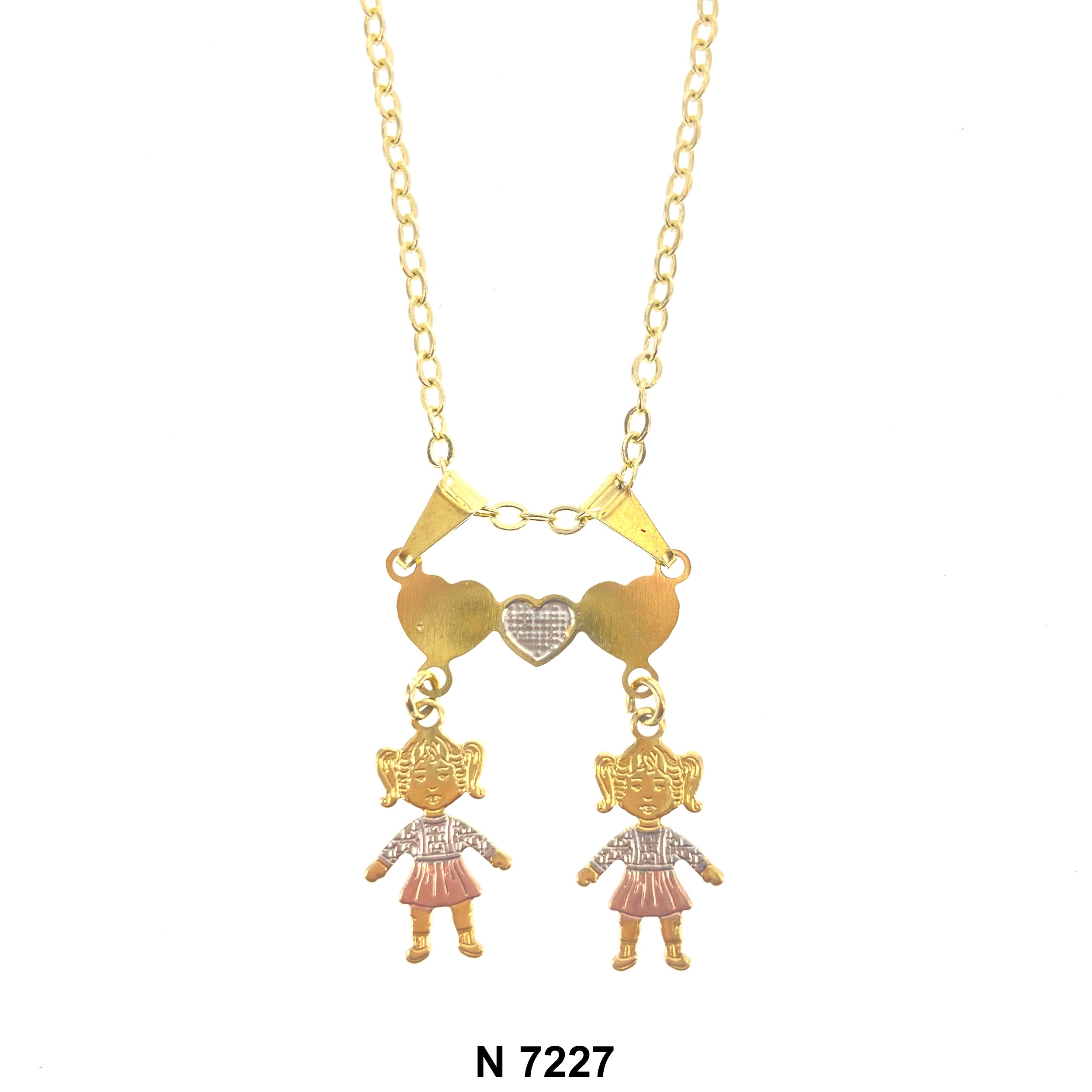 2 Girls Necklace N 7227