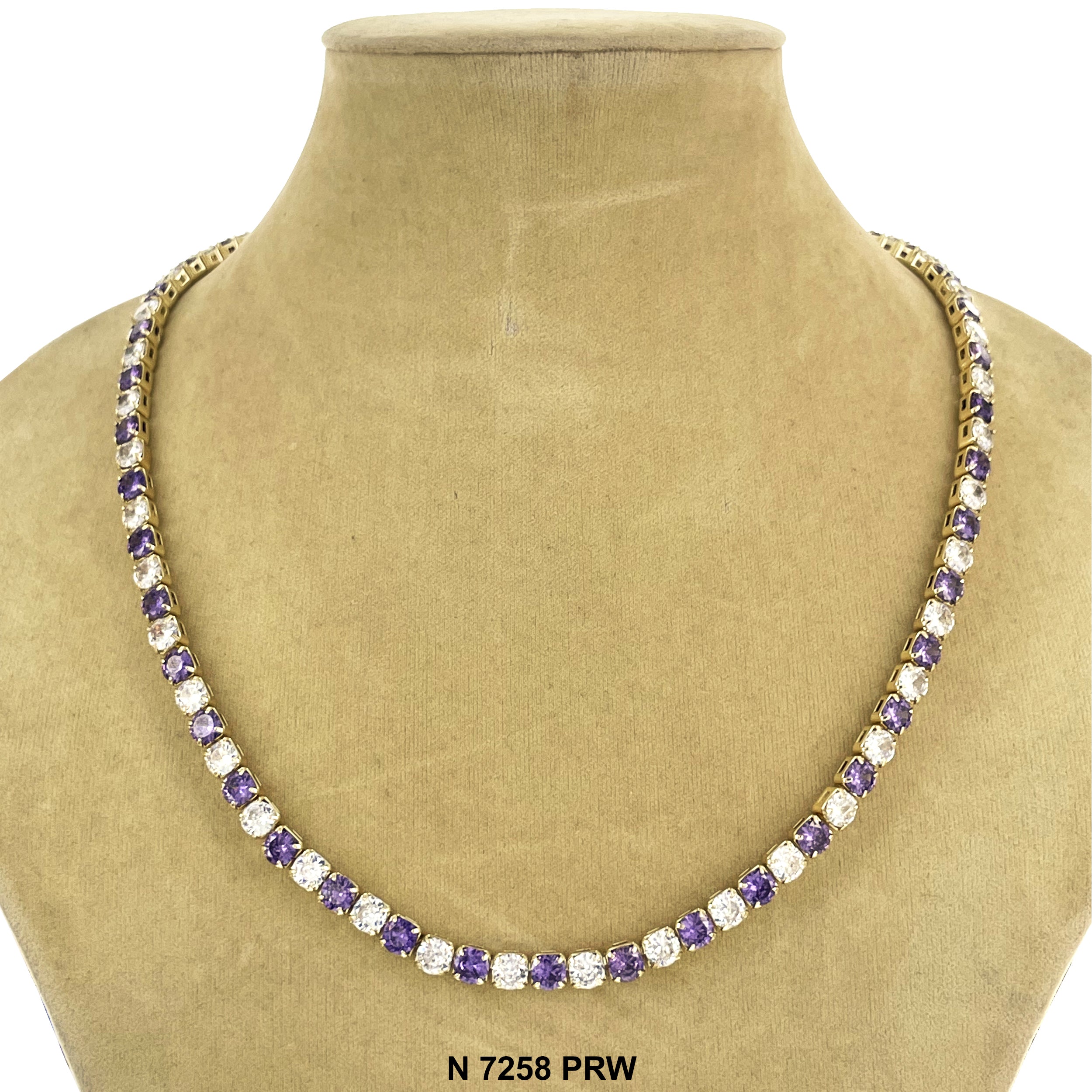 5.0 MM CZ Full Stone Choker N 7258 (G) PRW