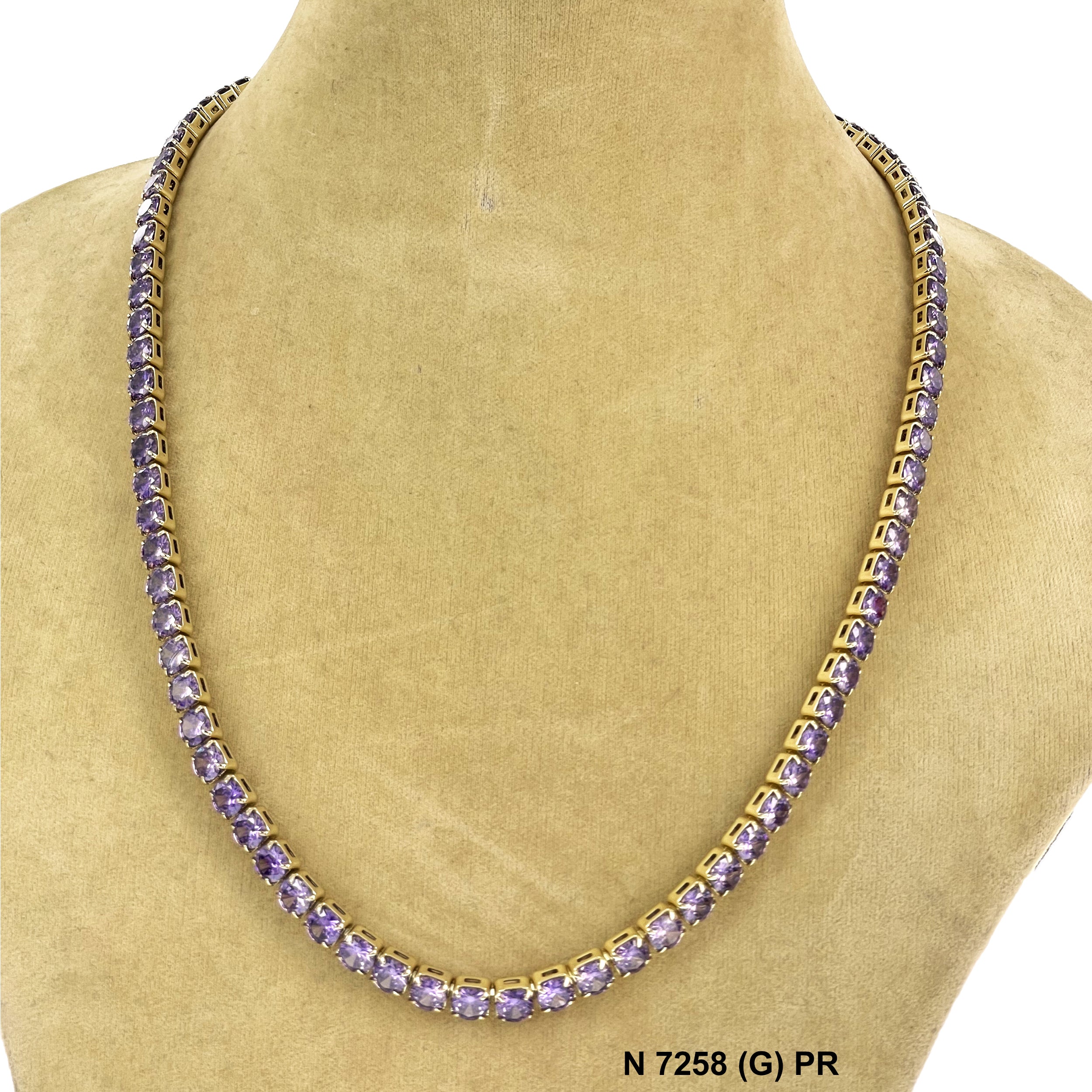 5.0 MM CZ Full Stone Choker N 7258 (G) PR