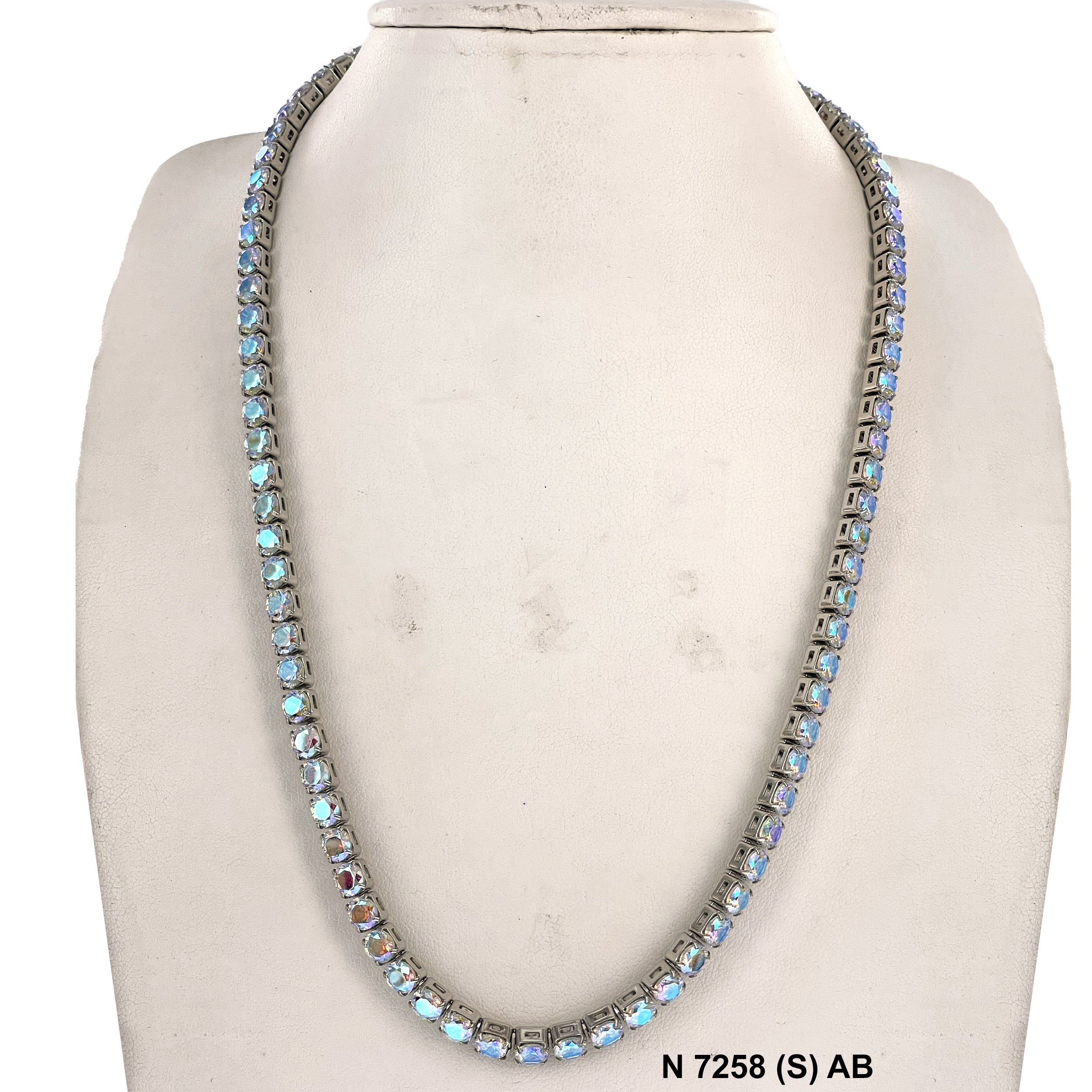 5.0 MM CZ Full Stone Choker N 7258 (S) AB