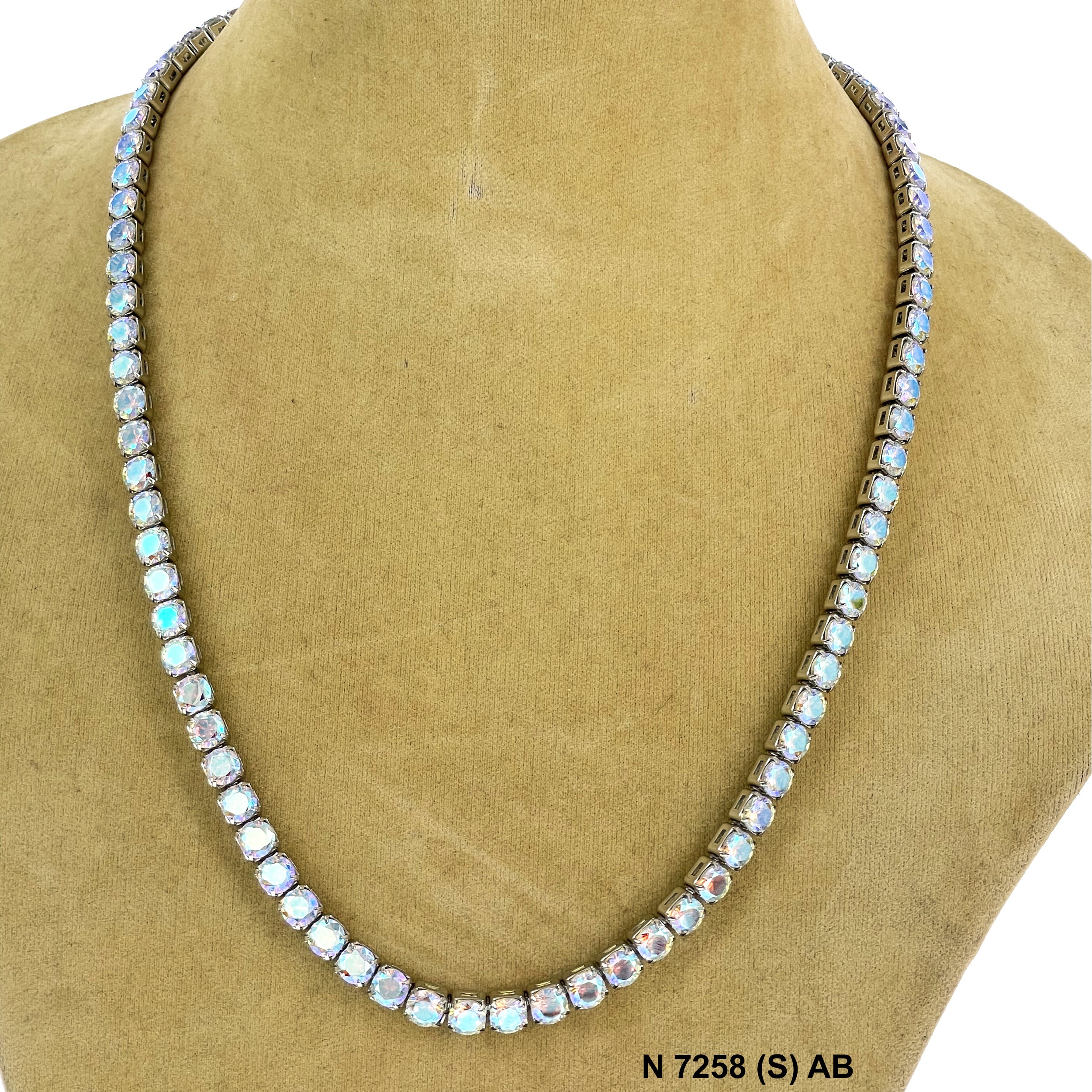 5.0 MM CZ Full Stone Choker N 7258 (S) AB