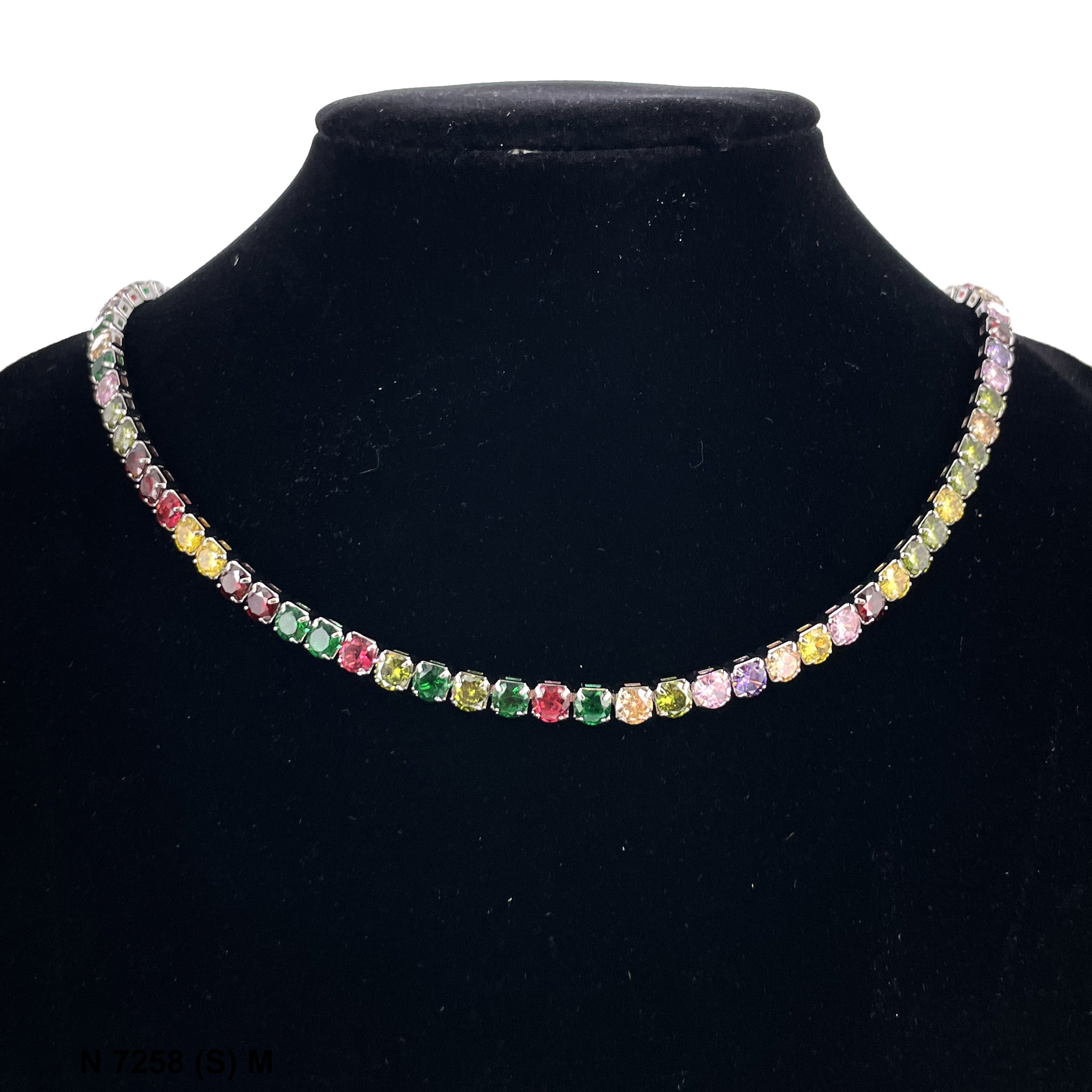 5.0 MM CZ Full Stone Choker N 7258 (S) M