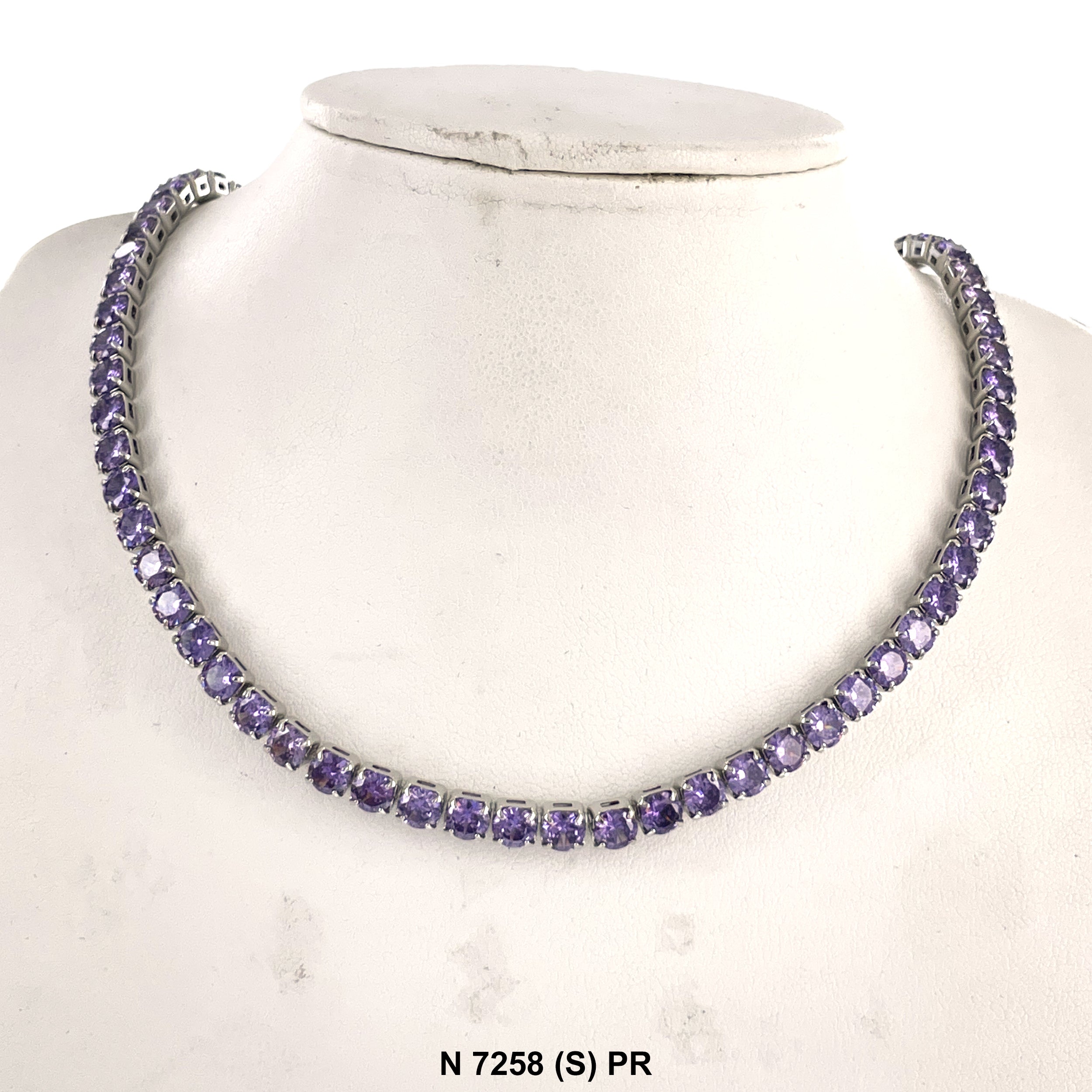 5.0 MM CZ Full Stone Choker N 7258 (S) PR