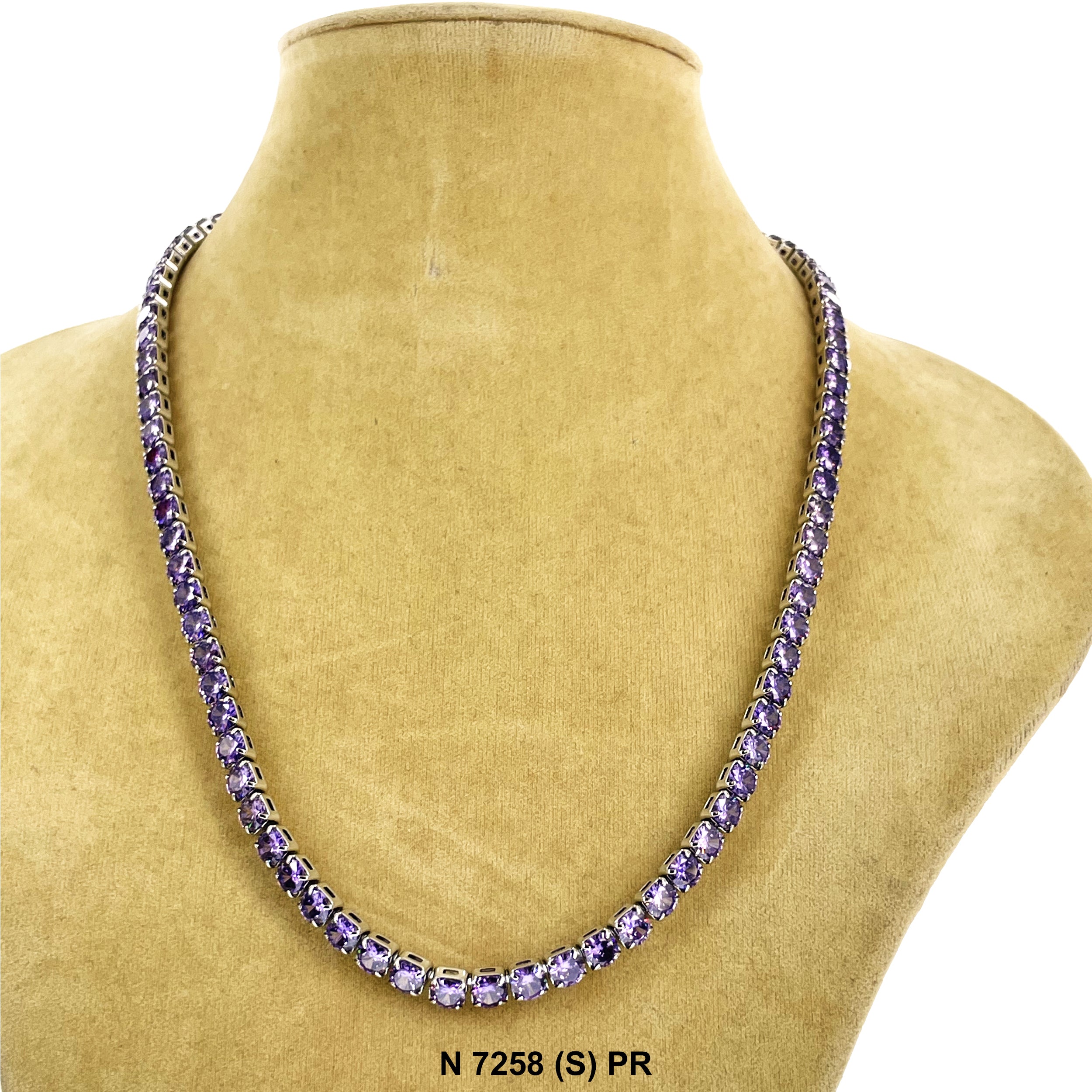 5.0 MM CZ Full Stone Choker N 7258 (S) PR