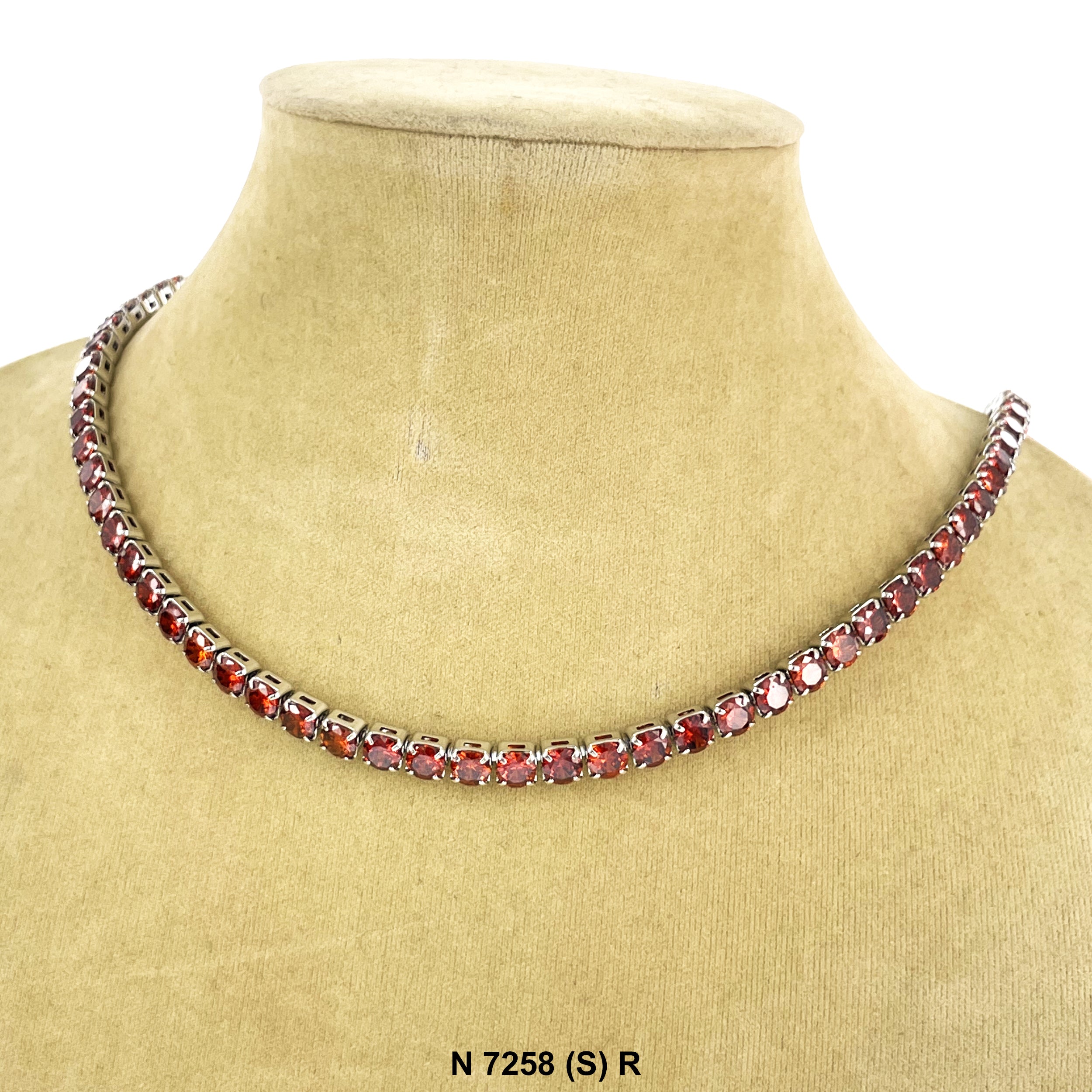 5.0 MM CZ Full Stone Choker N 7258 (S) R