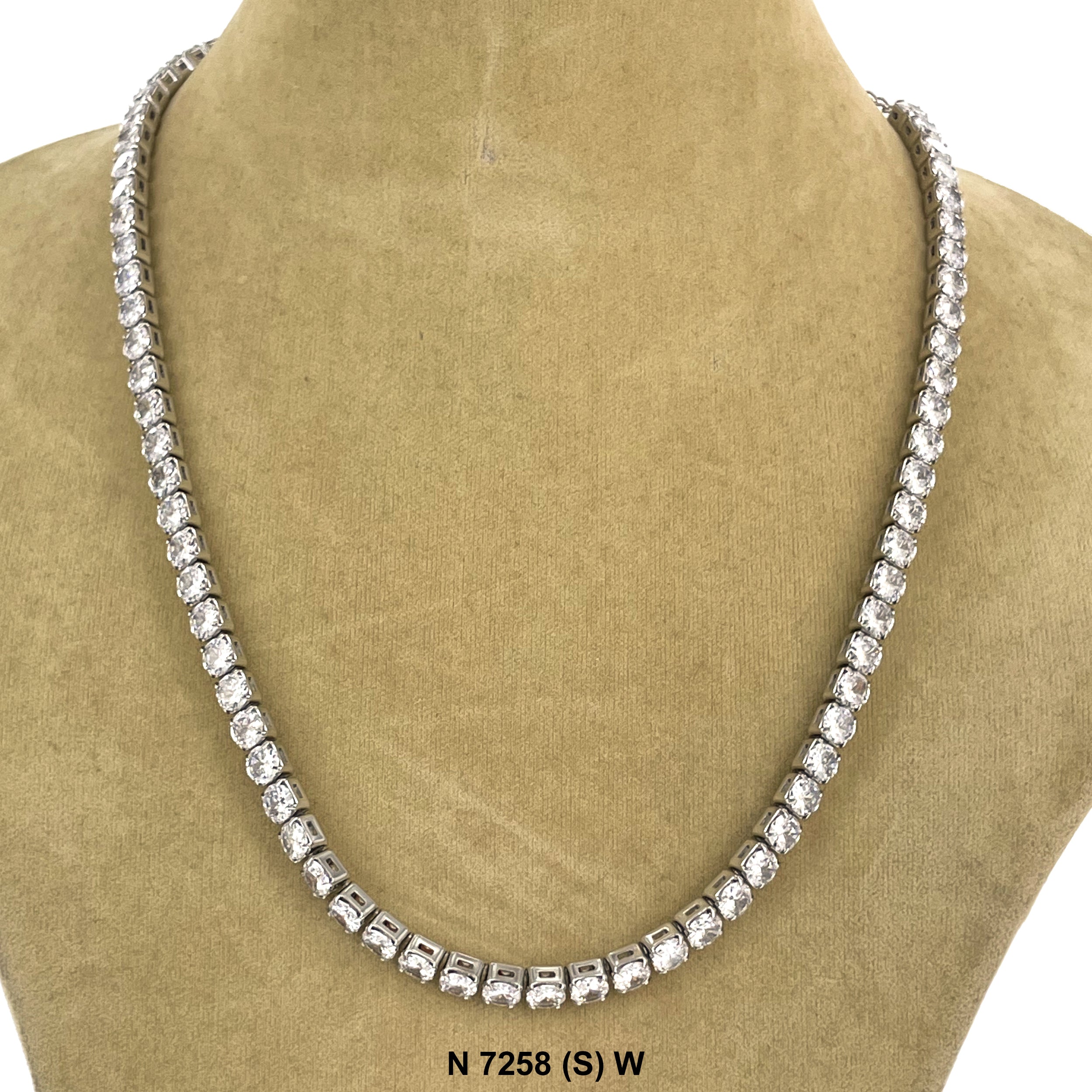 5.0 MM CZ Full Stone Choker N 7258 (S) W