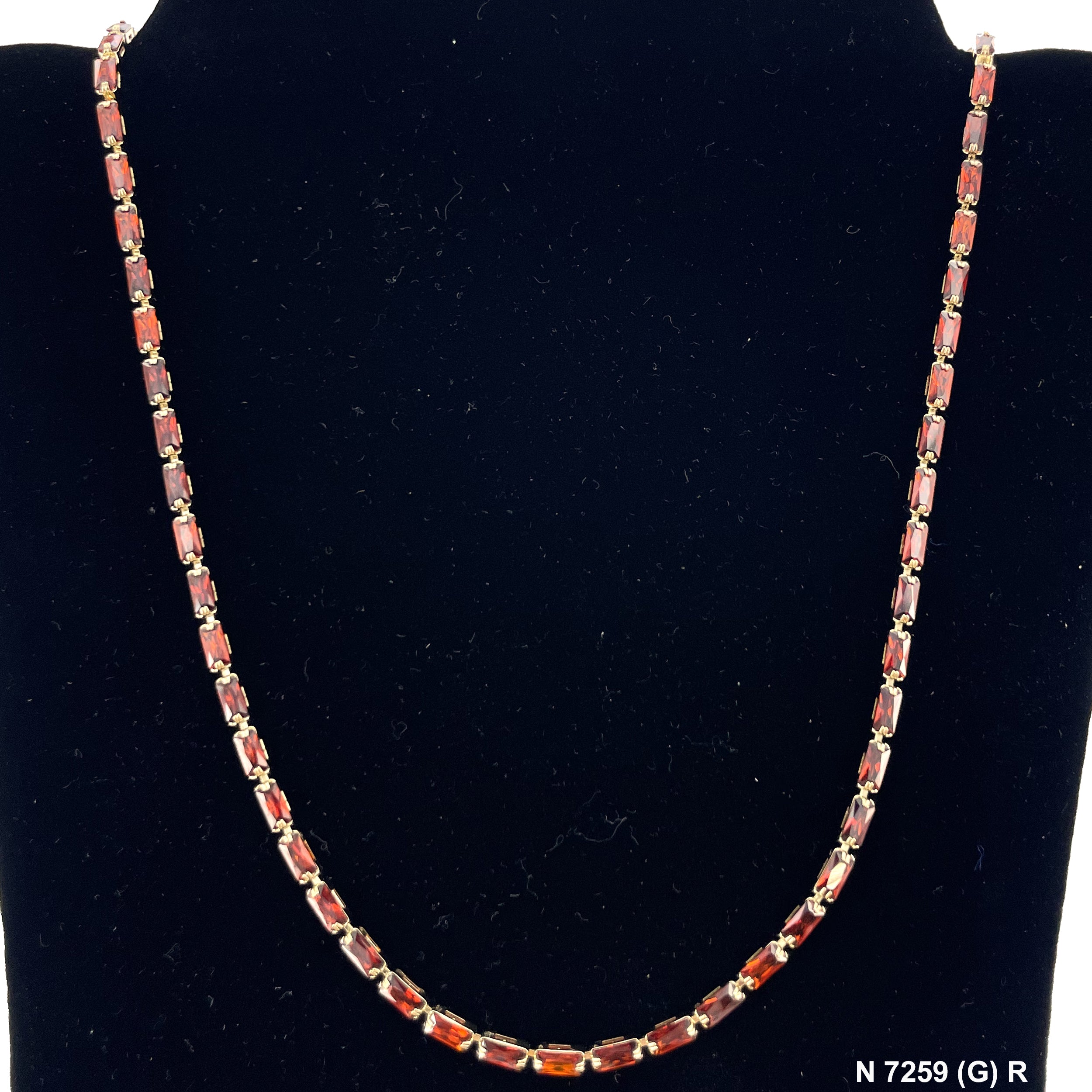 3.0 MM CZ Full Stone Choker N 7259 (G) R