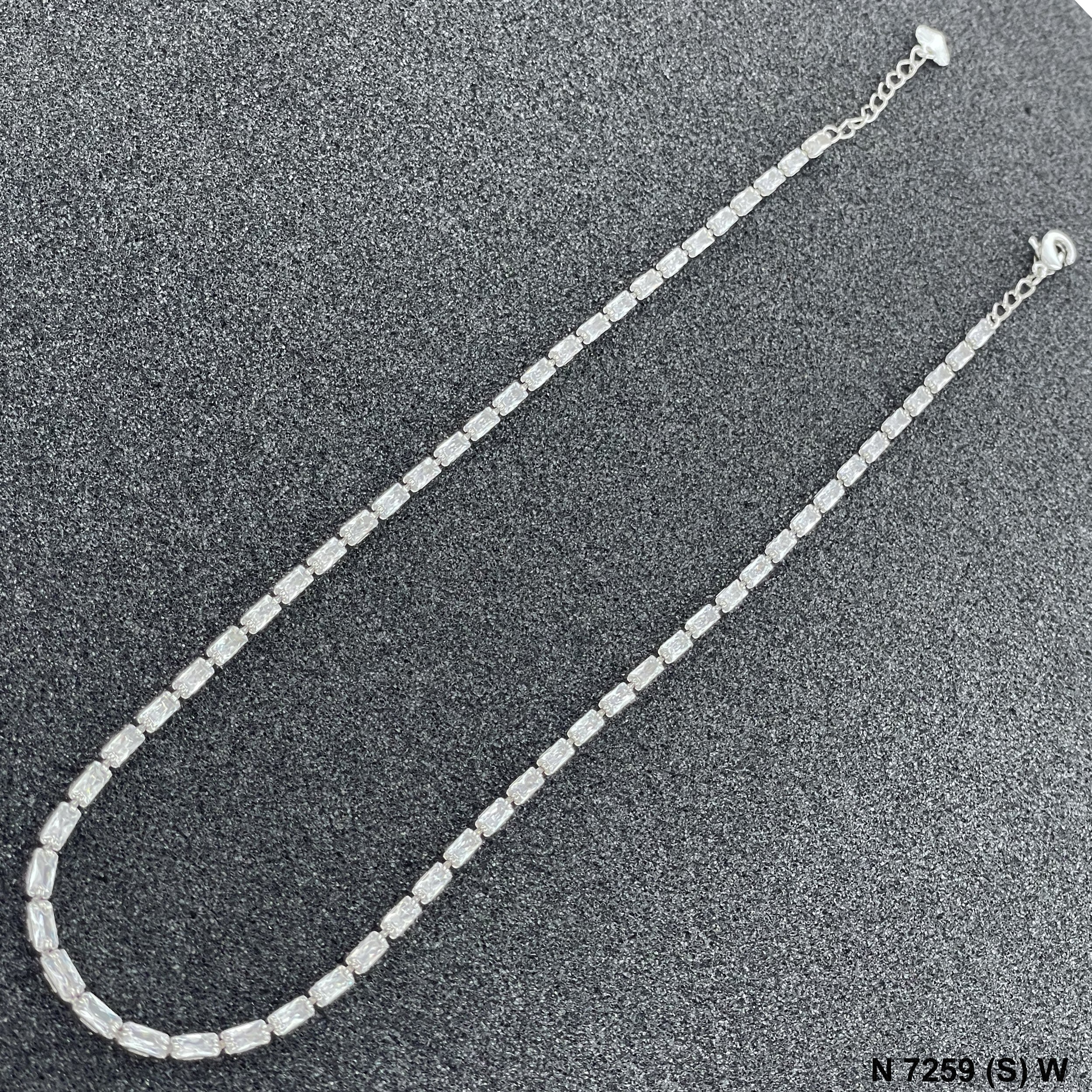 3.0 MM CZ Full Stone Choker N 7259 (S) W