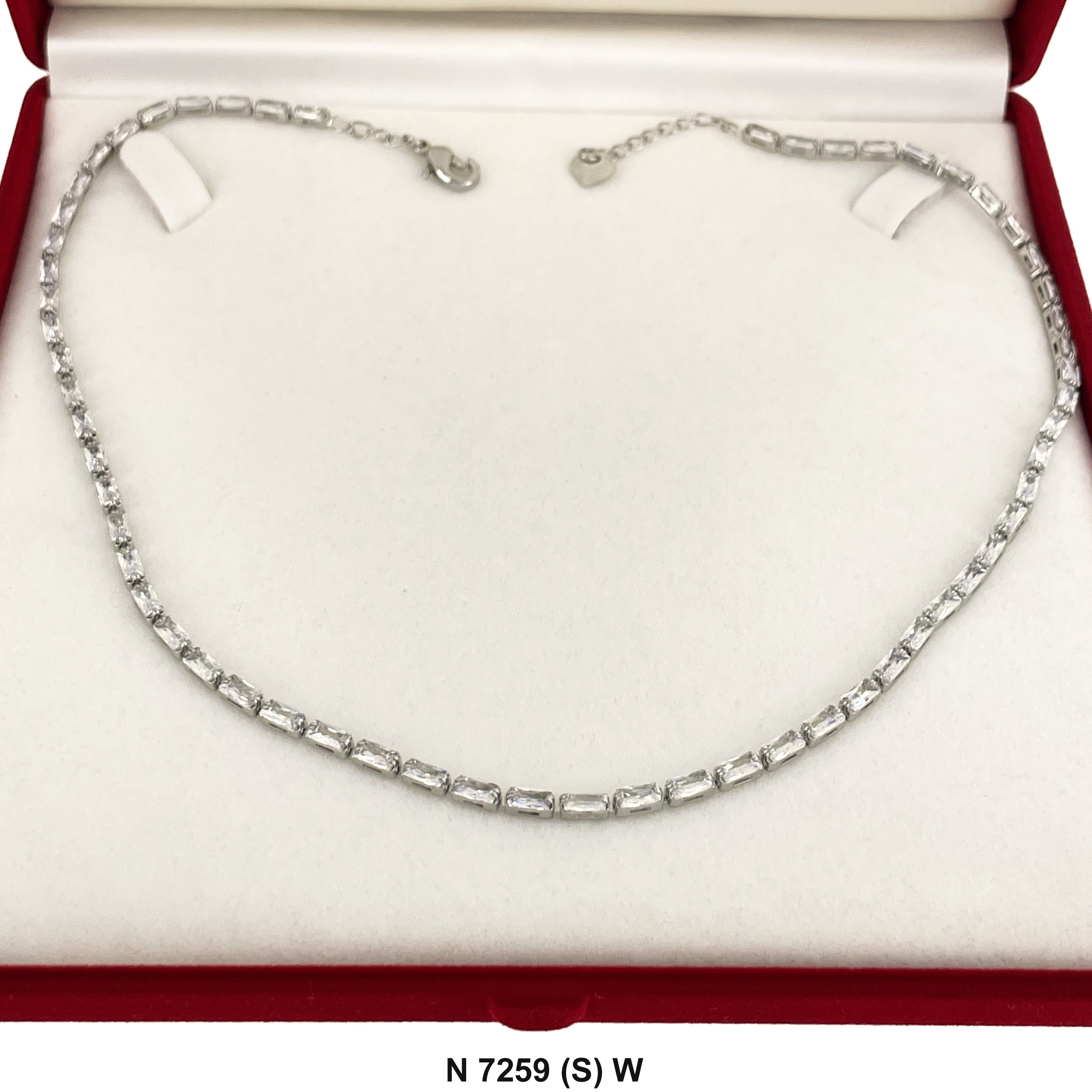 3.0 MM CZ Full Stone Choker N 7259 (S) W