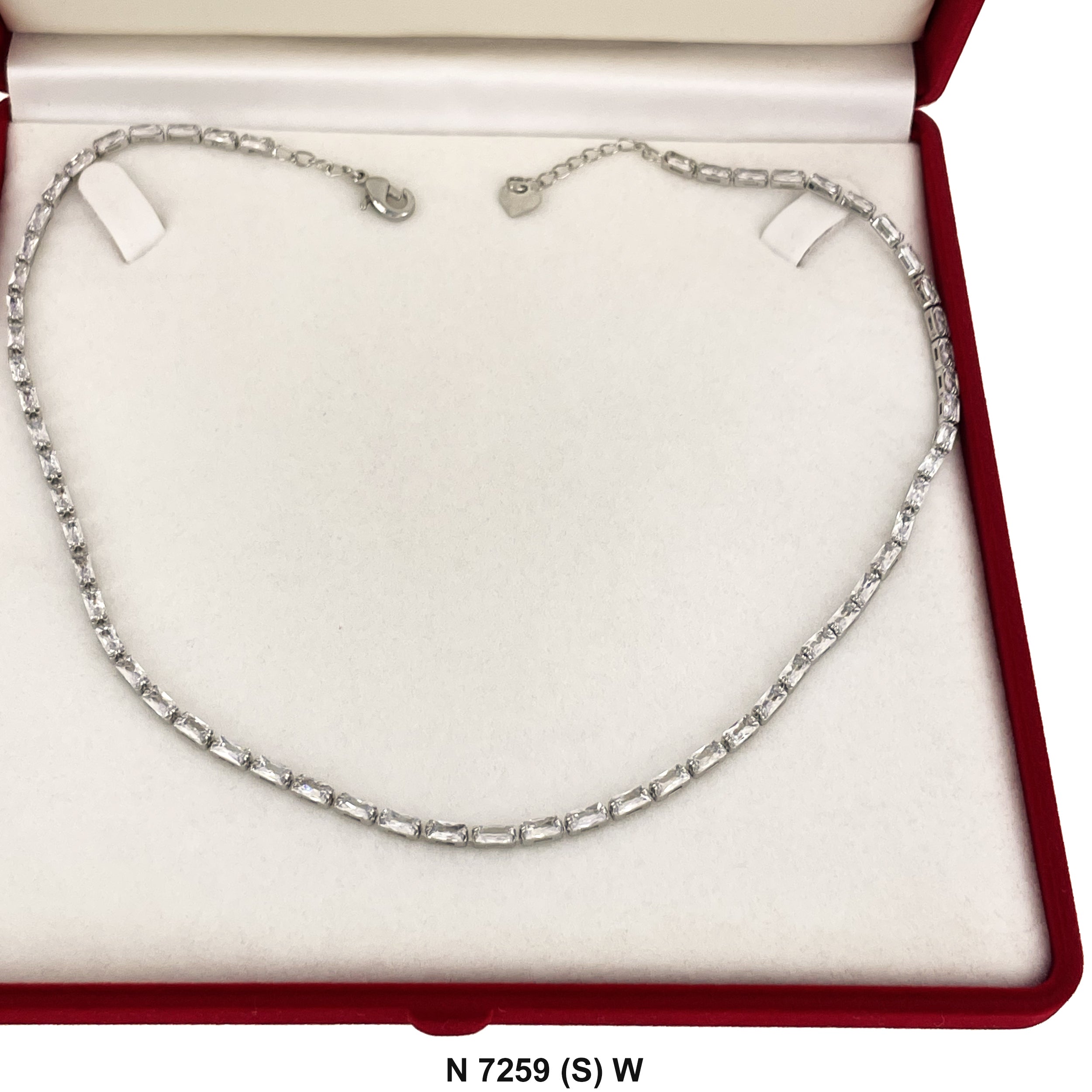 3.0 MM CZ Full Stone Choker N 7259 (S) W