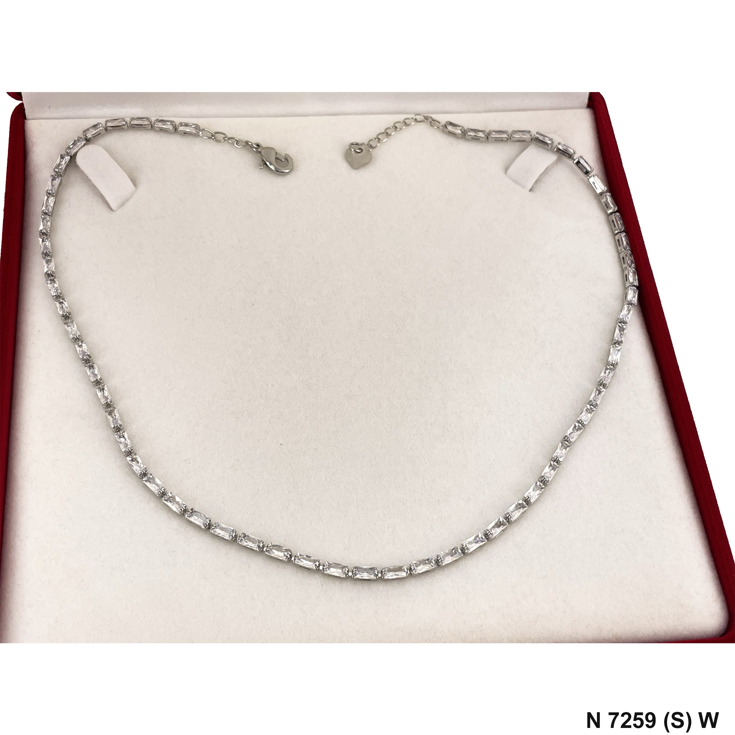 3.0 MM CZ Full Stone Choker N 7259 (S) W