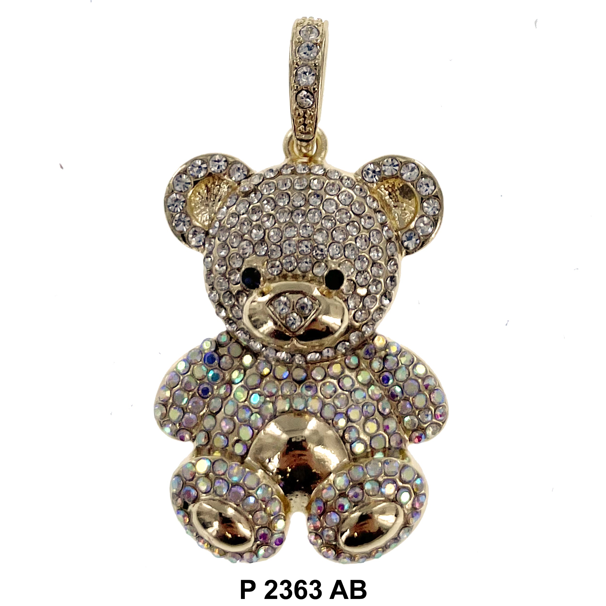 Bear Pendant P 2363 AB