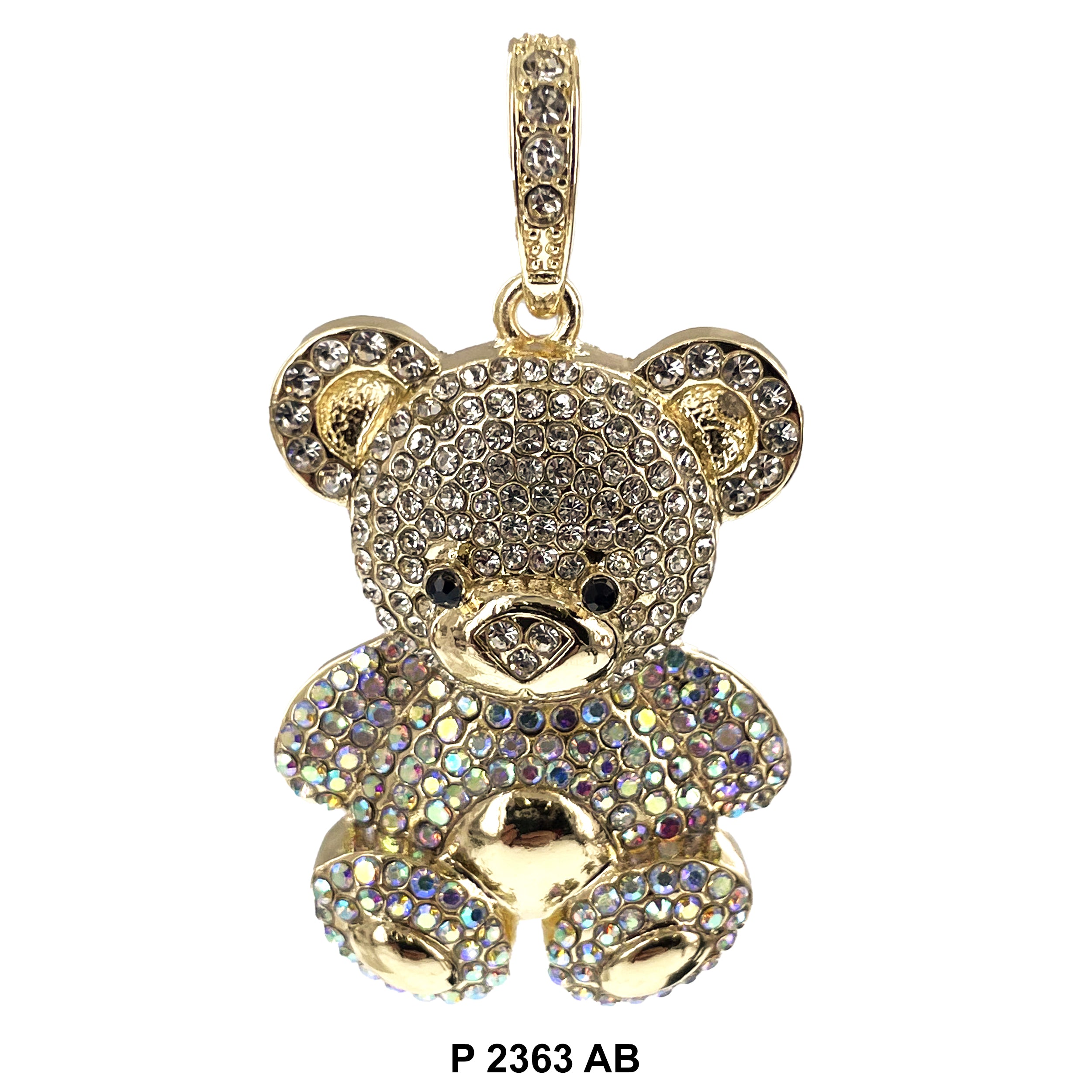 Bear Pendant P 2363 AB