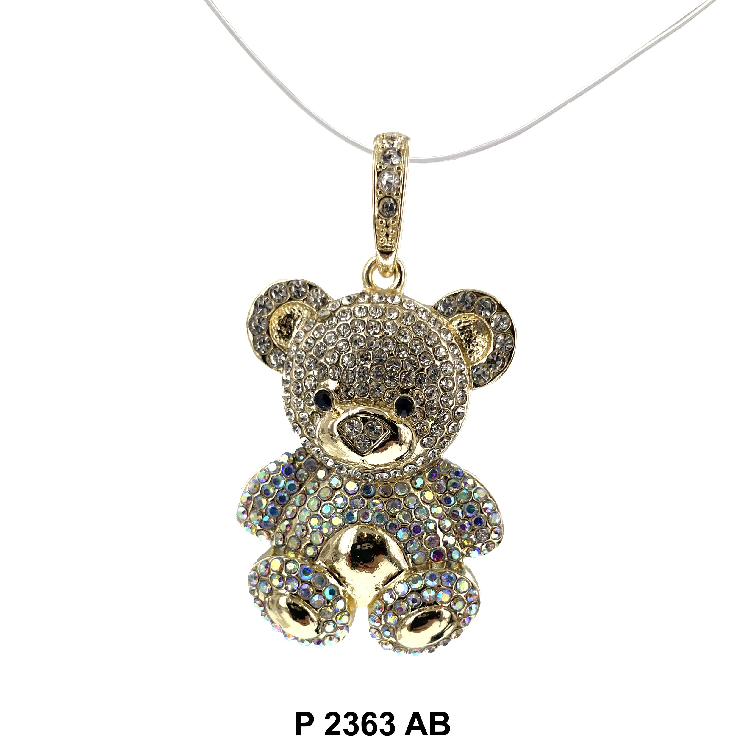 Bear Pendant P 2363 AB