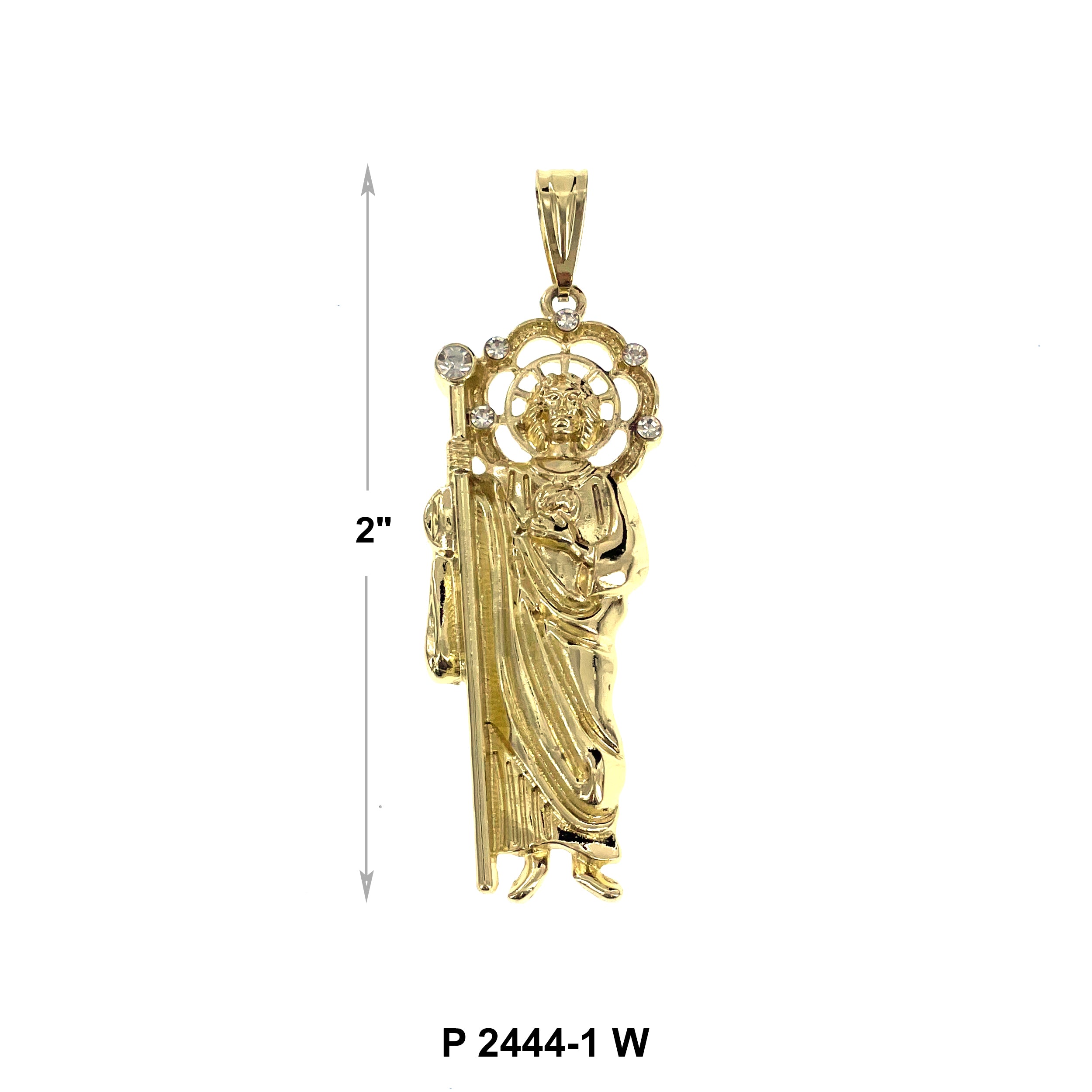 San Judas Pendant P 2444-1 W