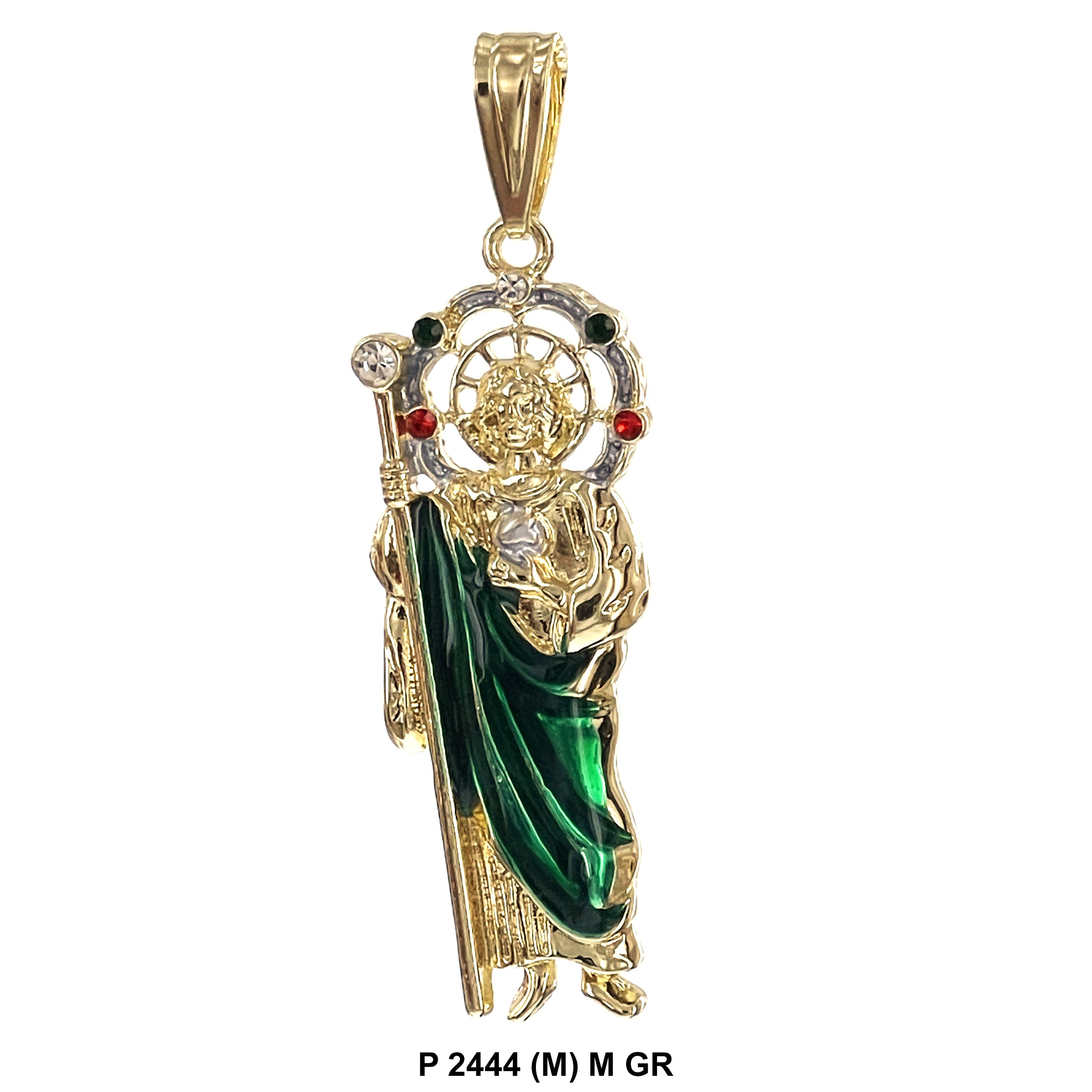 San Judas Pendant P 2444 (M) GR