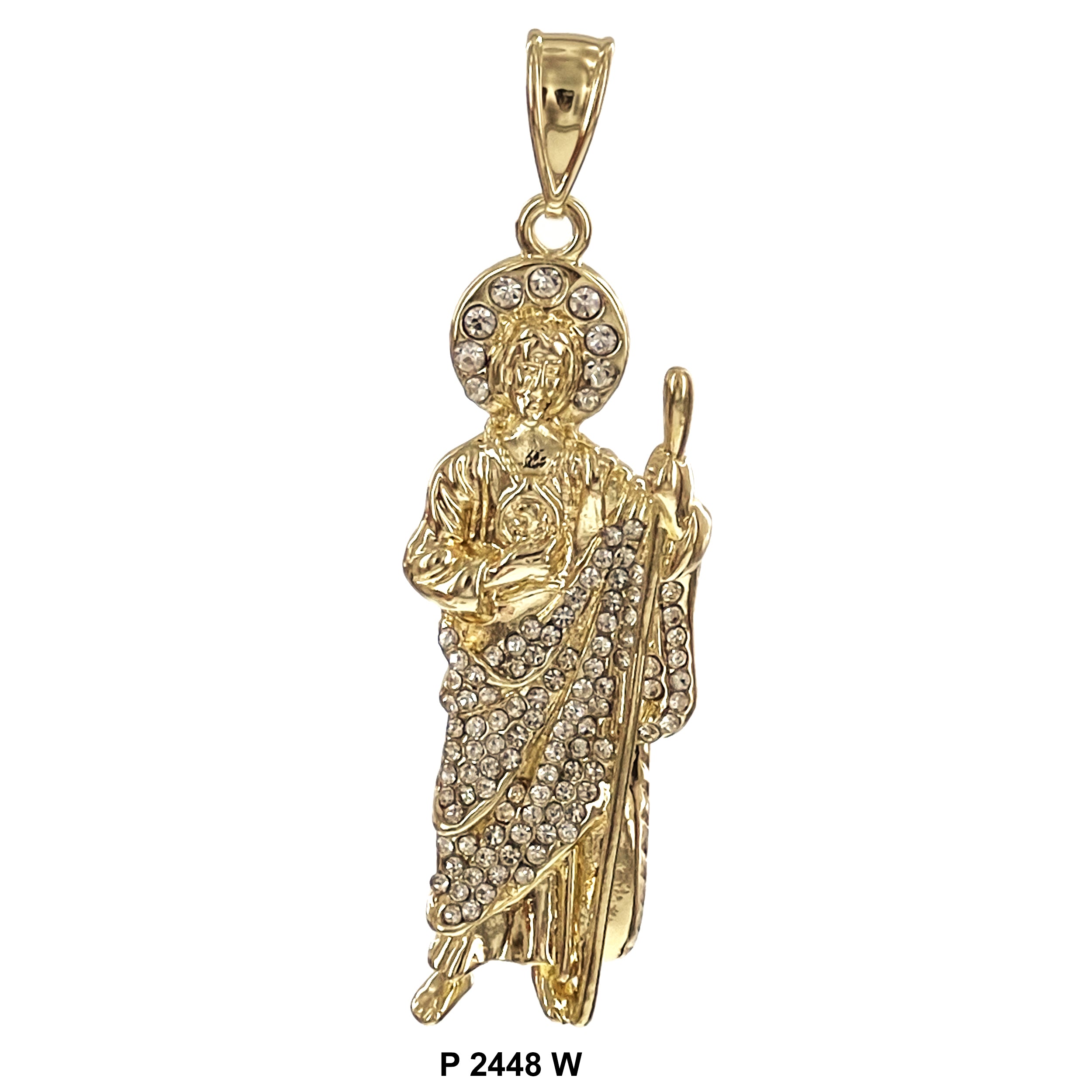 Dije San Judas Bañado en Oro P 1657-1658-1659