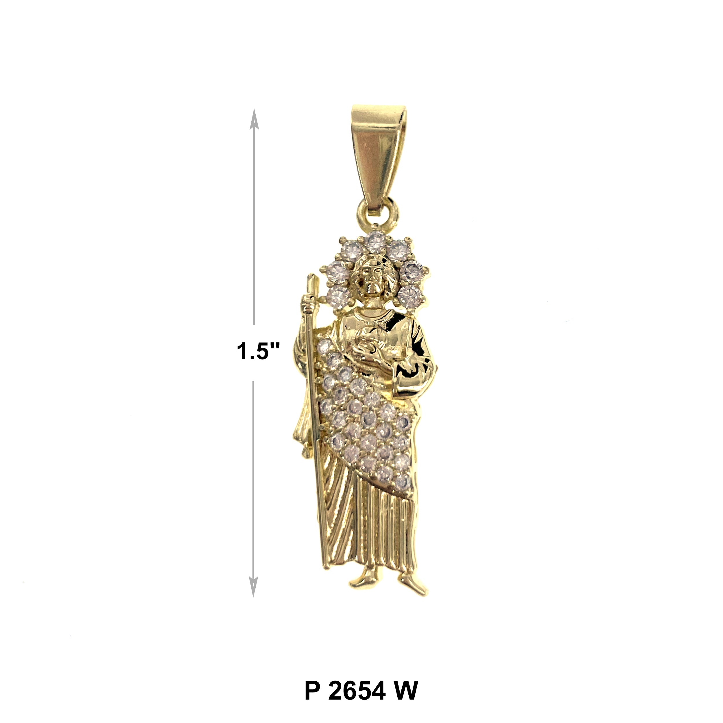 San Judas Pendant P 2654 W