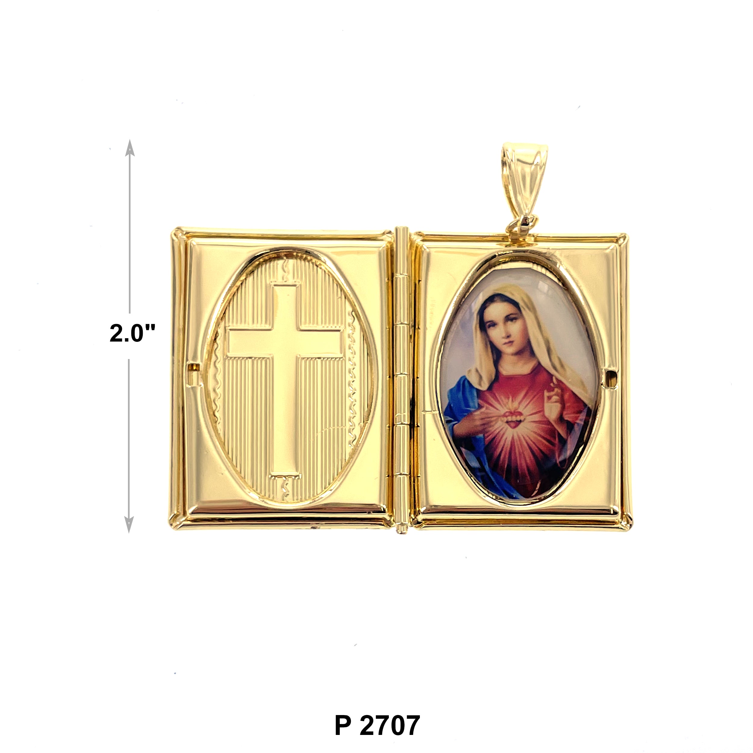 Guadalupe Locket Pendant P 2707