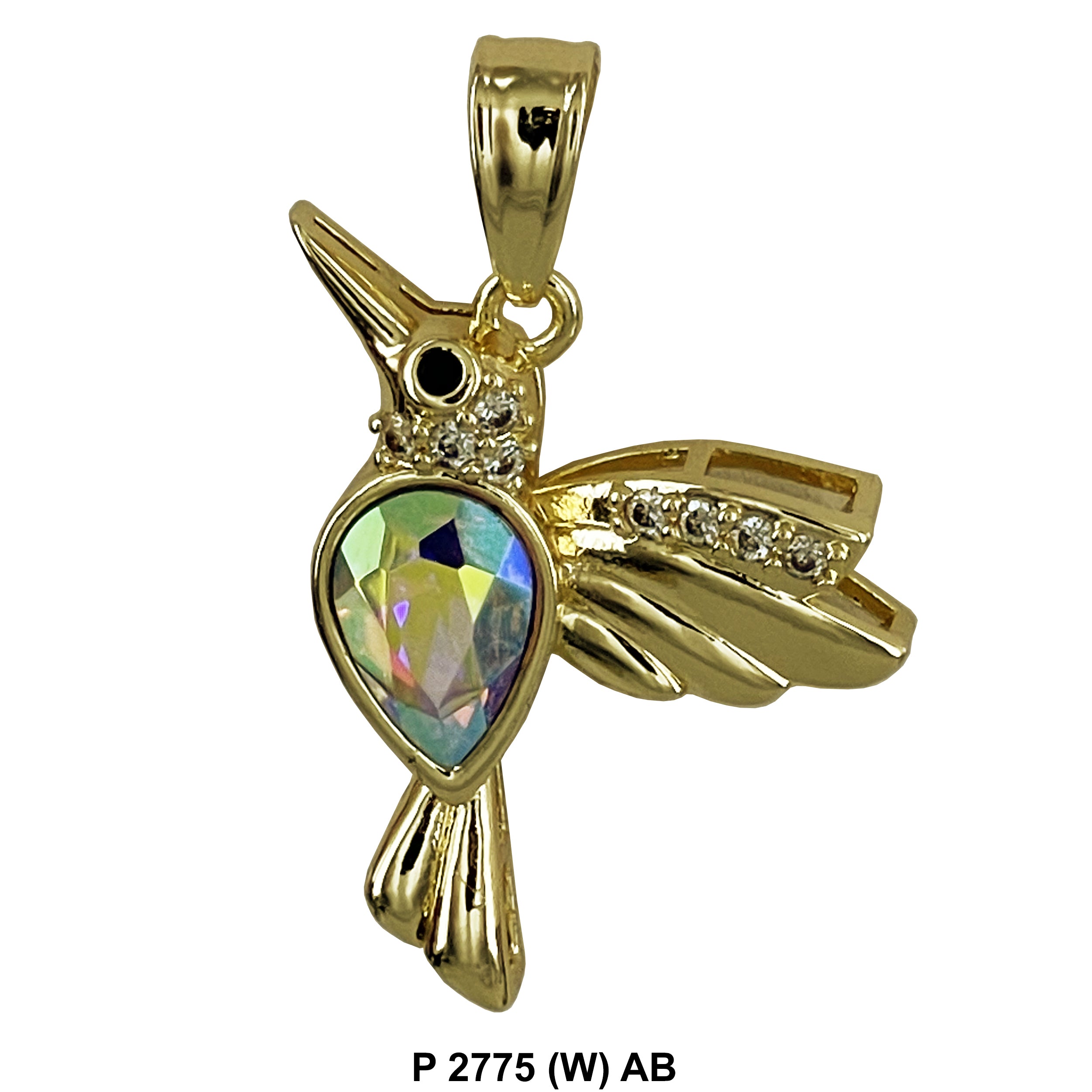 Humming Bird Pendant P 2775 (W) AB