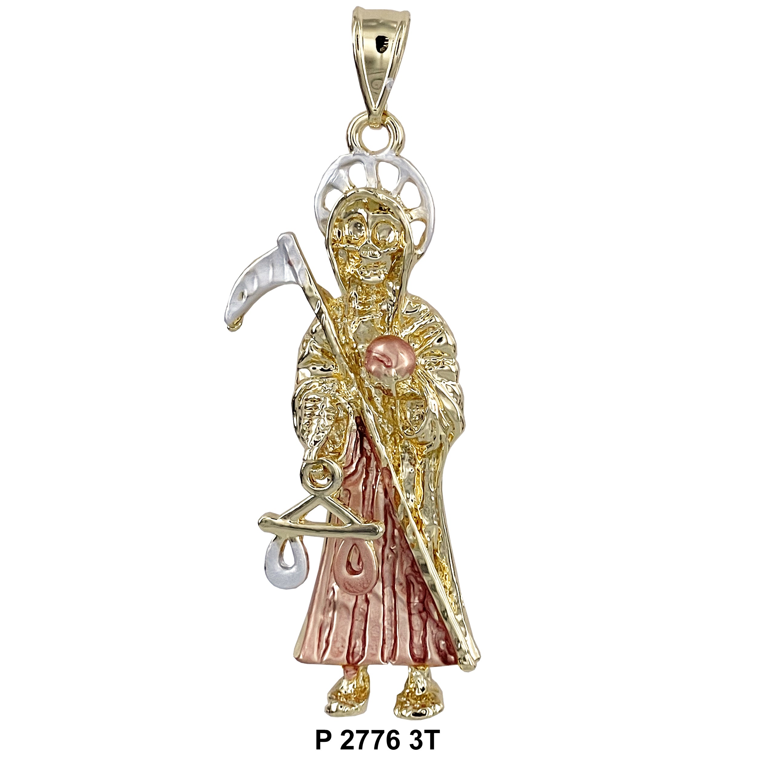 Santa Muerte Pendant P 2776 3T