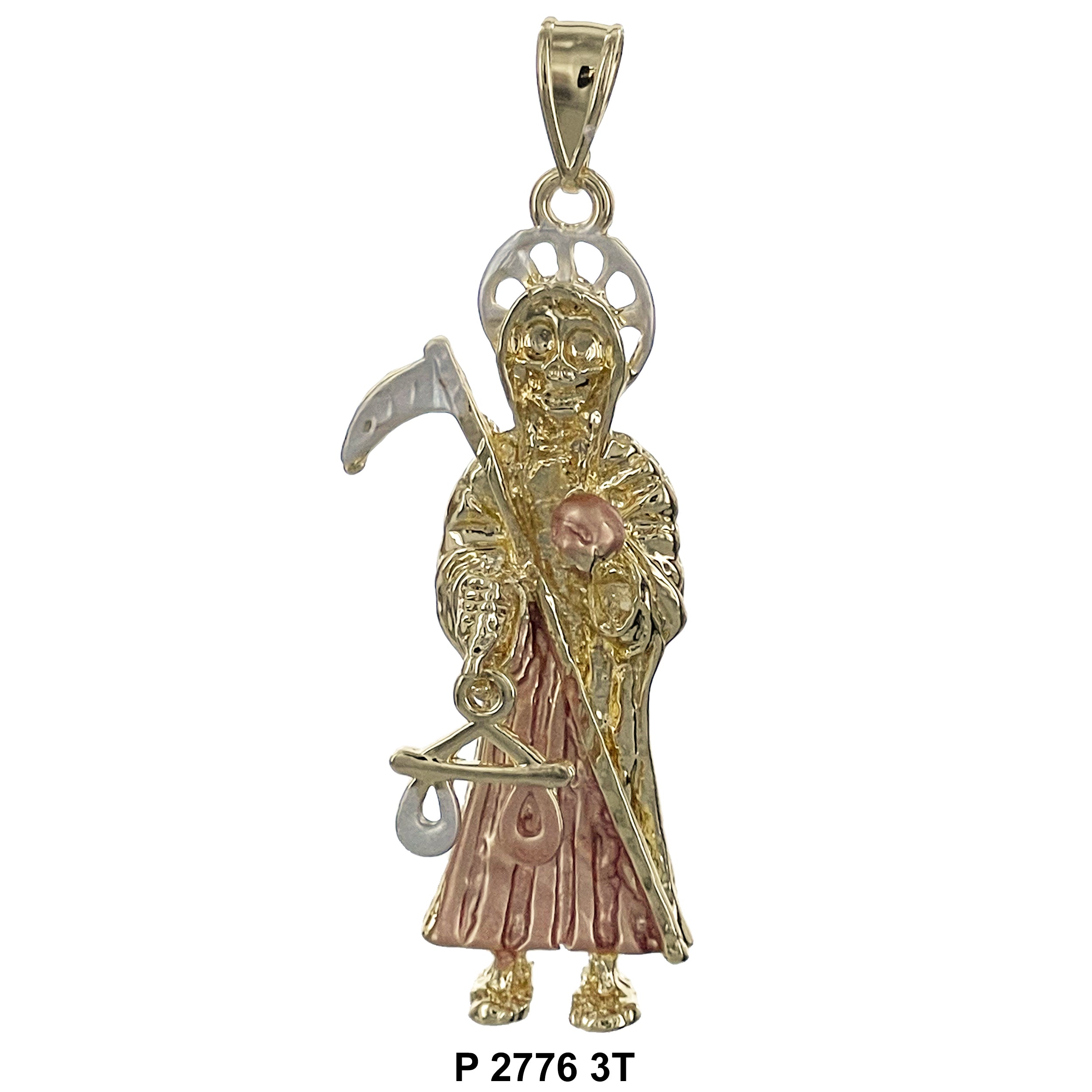 Santa Muerte Pendant P 2776 3T