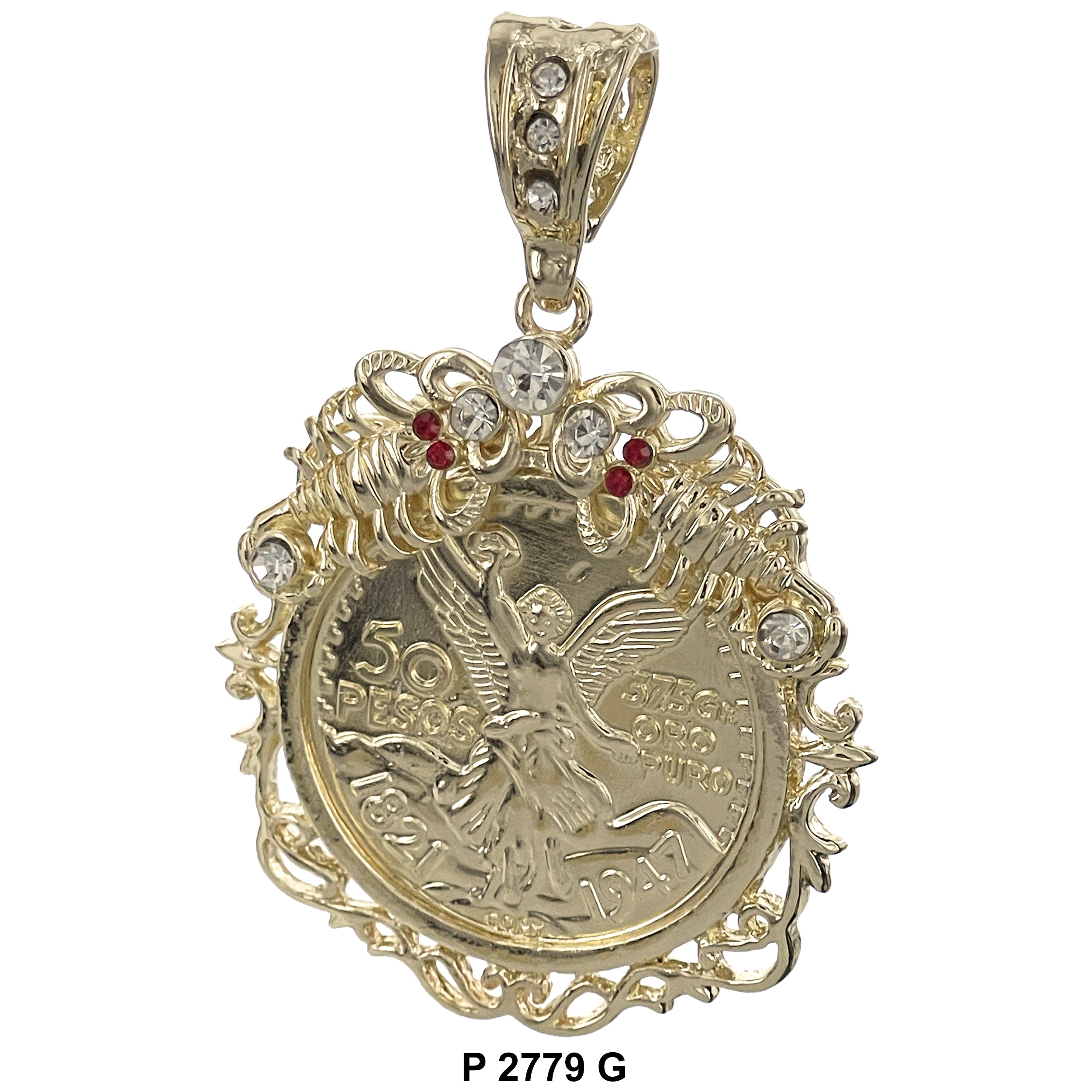 50 Pesos Centenario With Scorpion Pendant P 2779 G