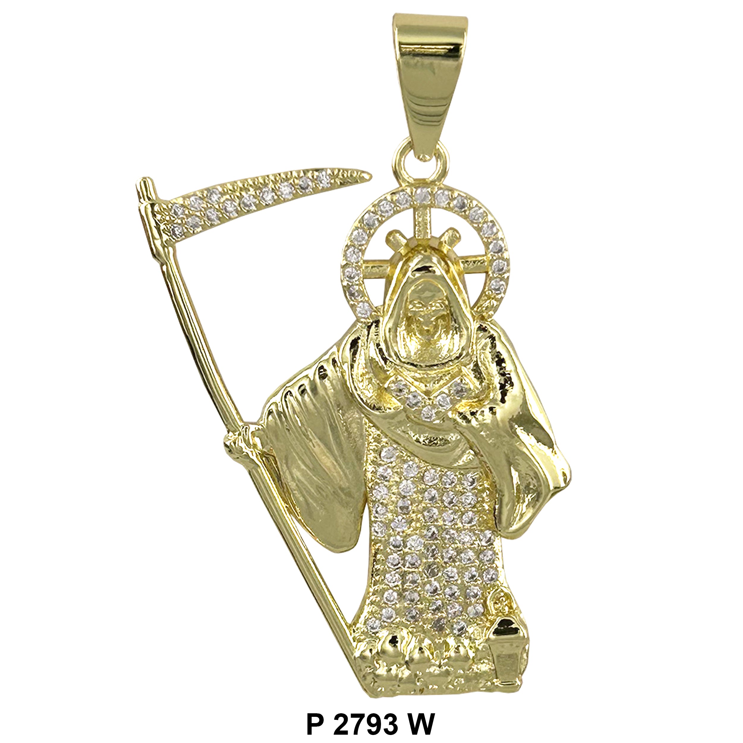 Santa Muerte Pendant P 2793 W