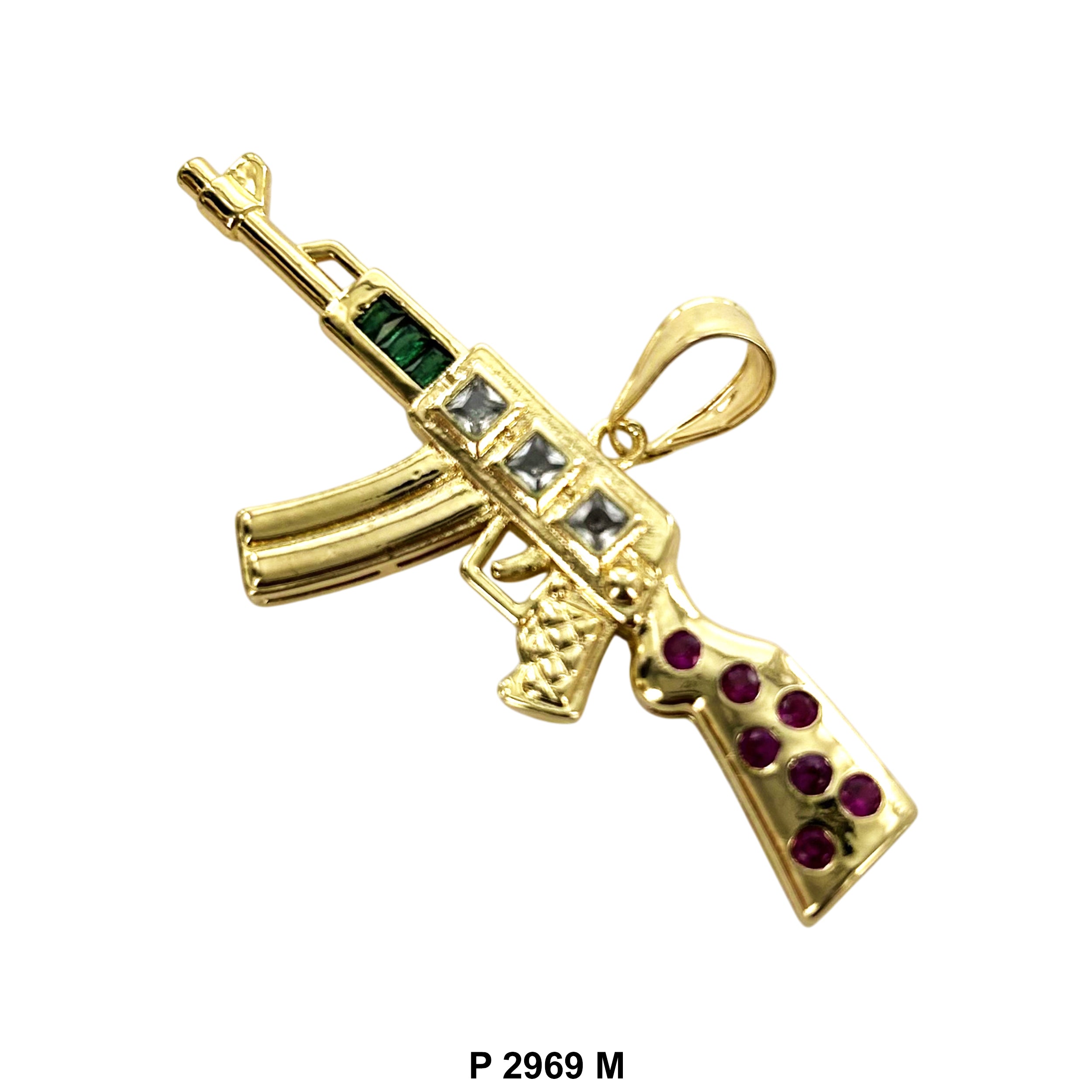 Gun Pendant P 2969 M