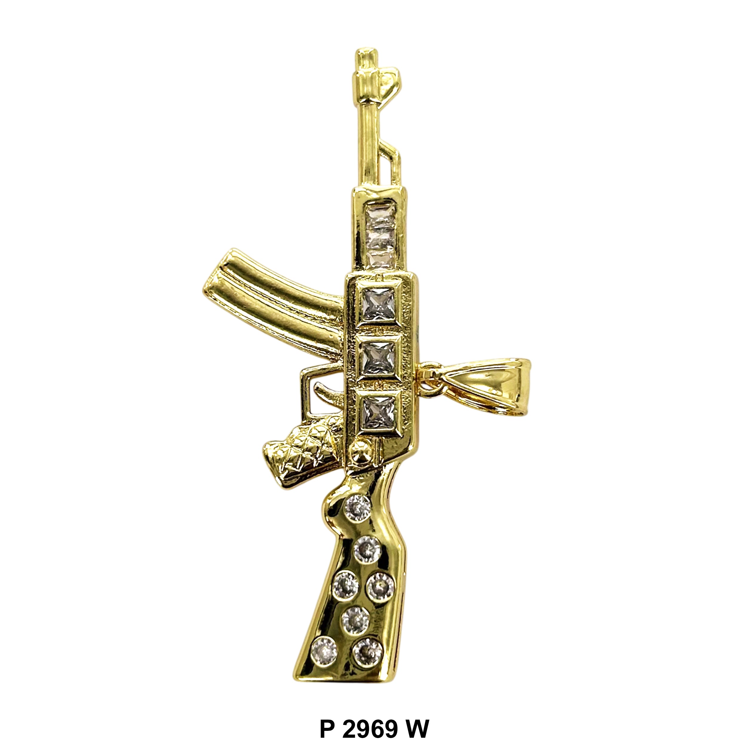 Gun Pendant P 2969 W