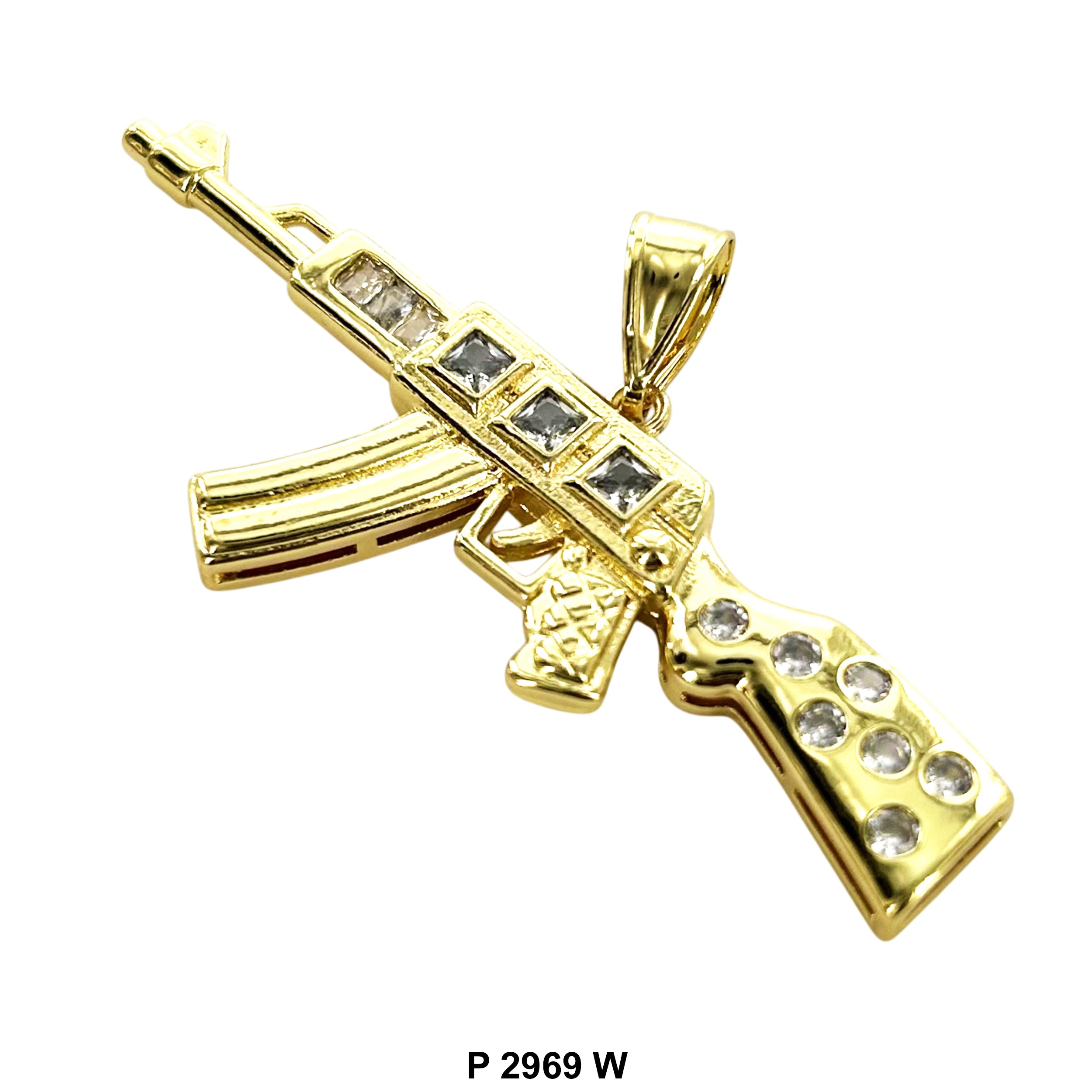 Gun Pendant P 2969 W