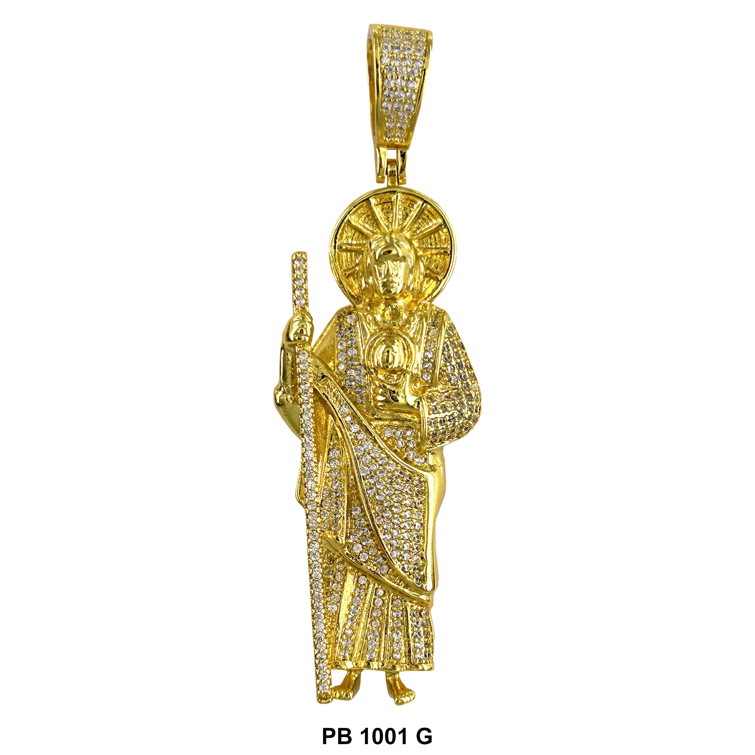 San Judas Pendant PB 1001 G