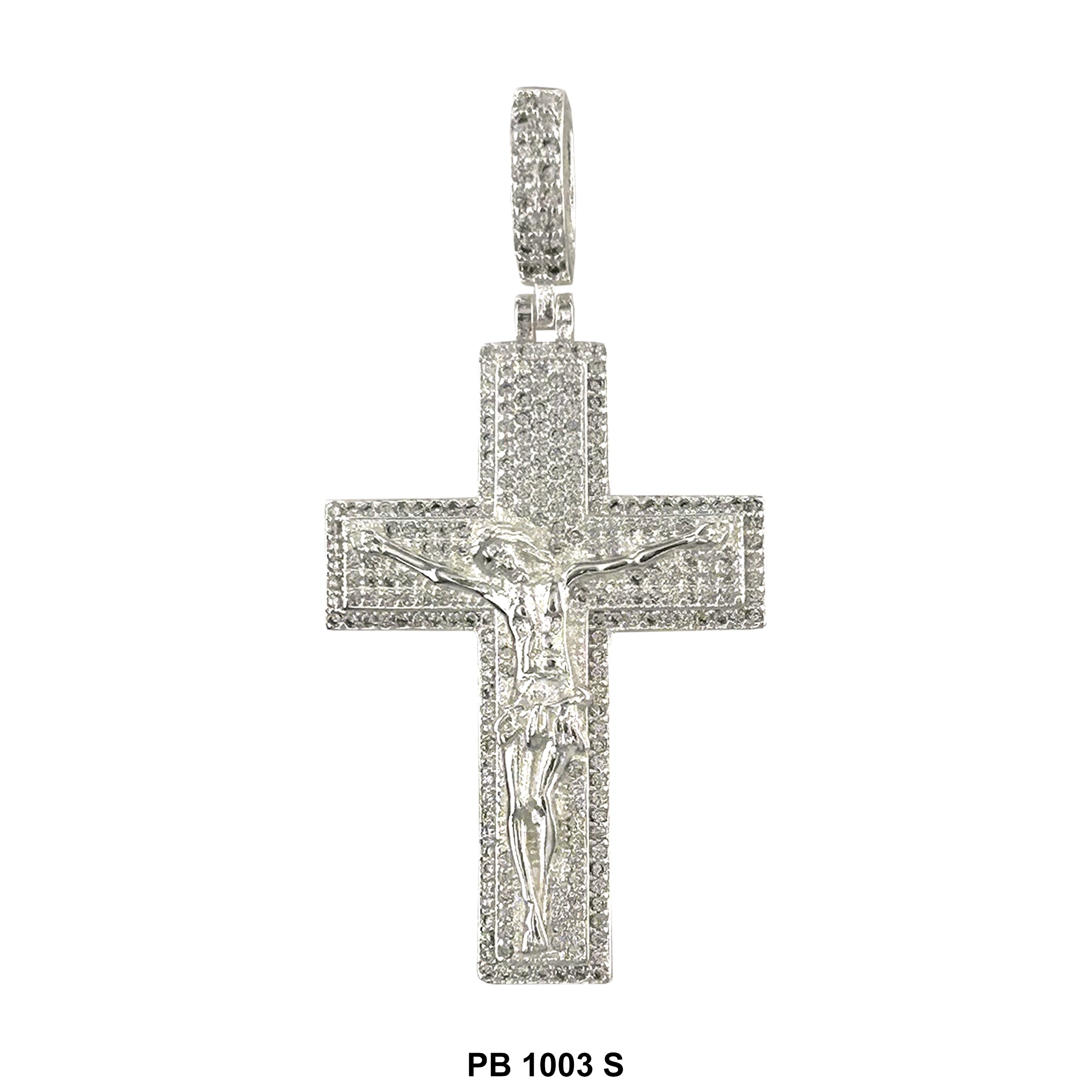Cross With Jesus Pendant PB 1003 S